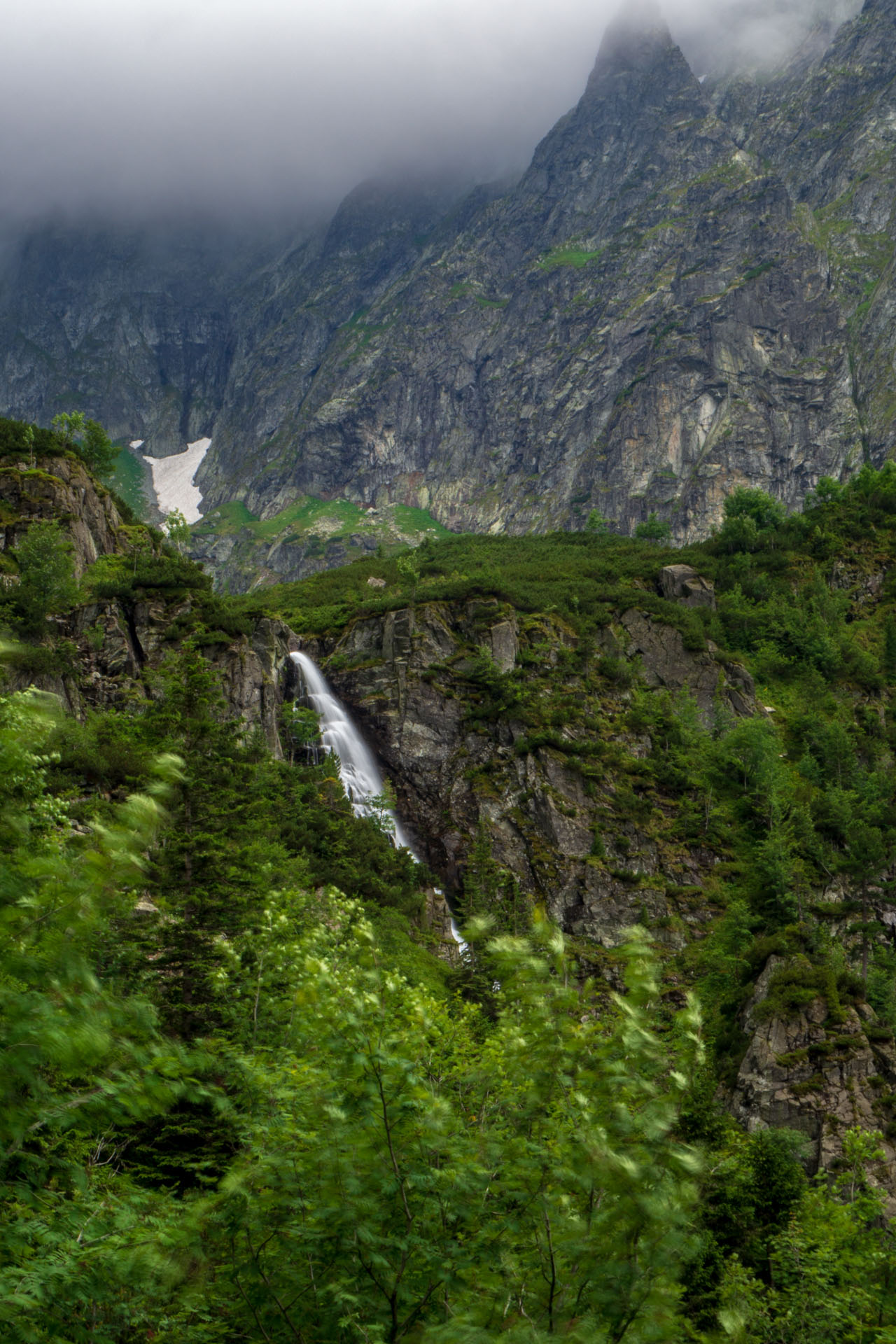 Poľský hrebeň z Lysej Poľany (Vysoké Tatry)