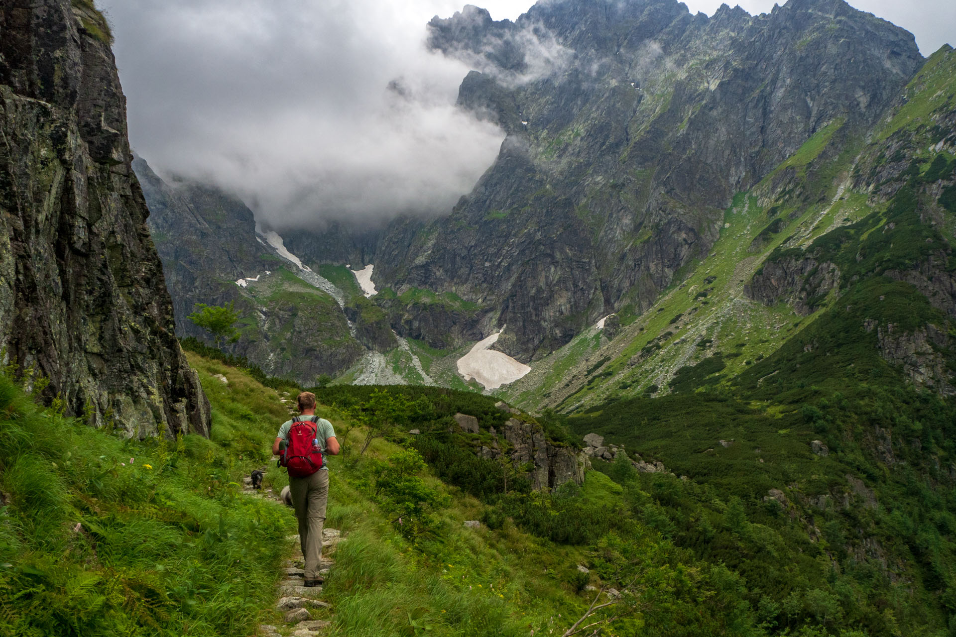 Poľský hrebeň z Lysej Poľany (Vysoké Tatry)