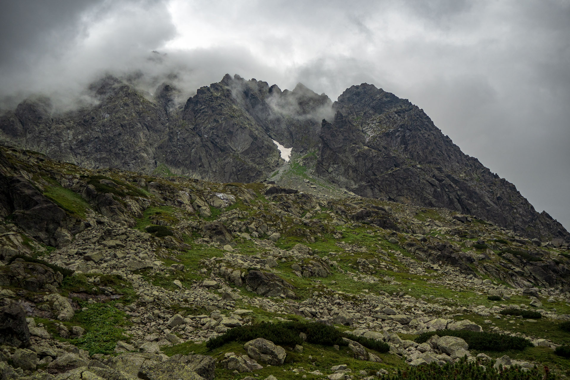 Poľský hrebeň z Lysej Poľany (Vysoké Tatry)