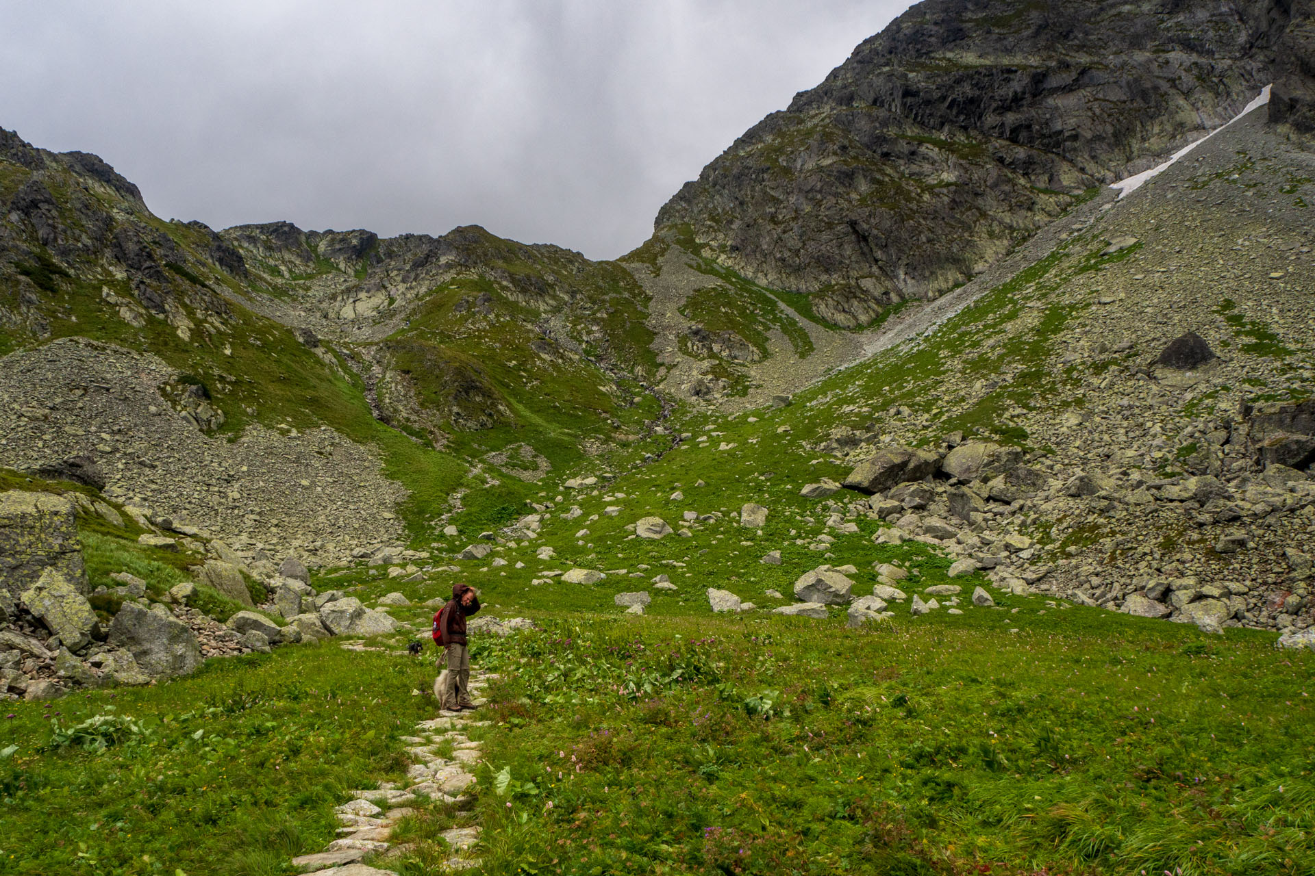 Poľský hrebeň z Lysej Poľany (Vysoké Tatry)