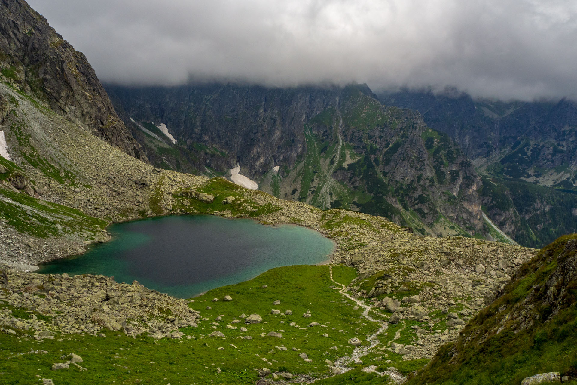 Poľský hrebeň z Lysej Poľany (Vysoké Tatry)