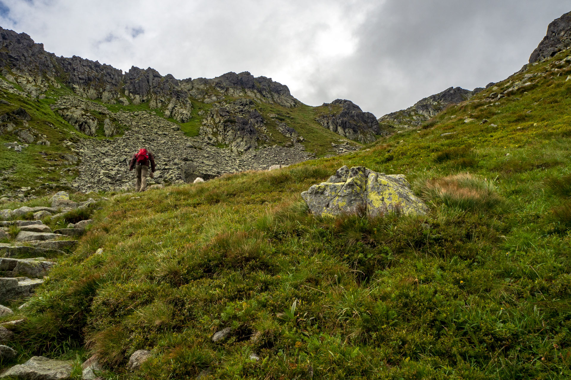 Poľský hrebeň z Lysej Poľany (Vysoké Tatry)