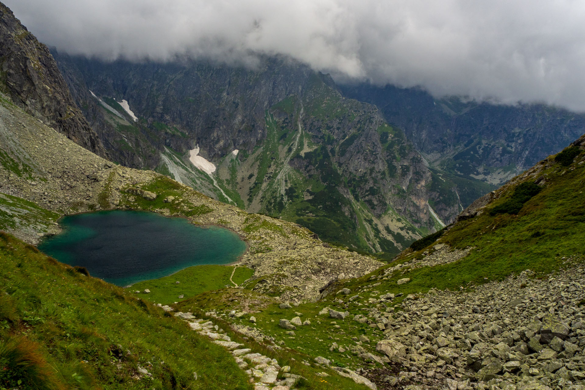 Poľský hrebeň z Lysej Poľany (Vysoké Tatry)