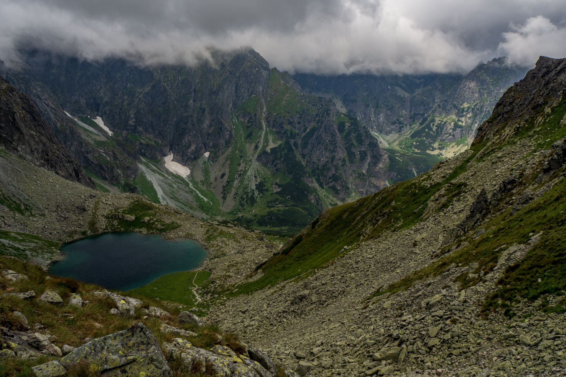 Poľský hrebeň z Lysej Poľany (Vysoké Tatry)