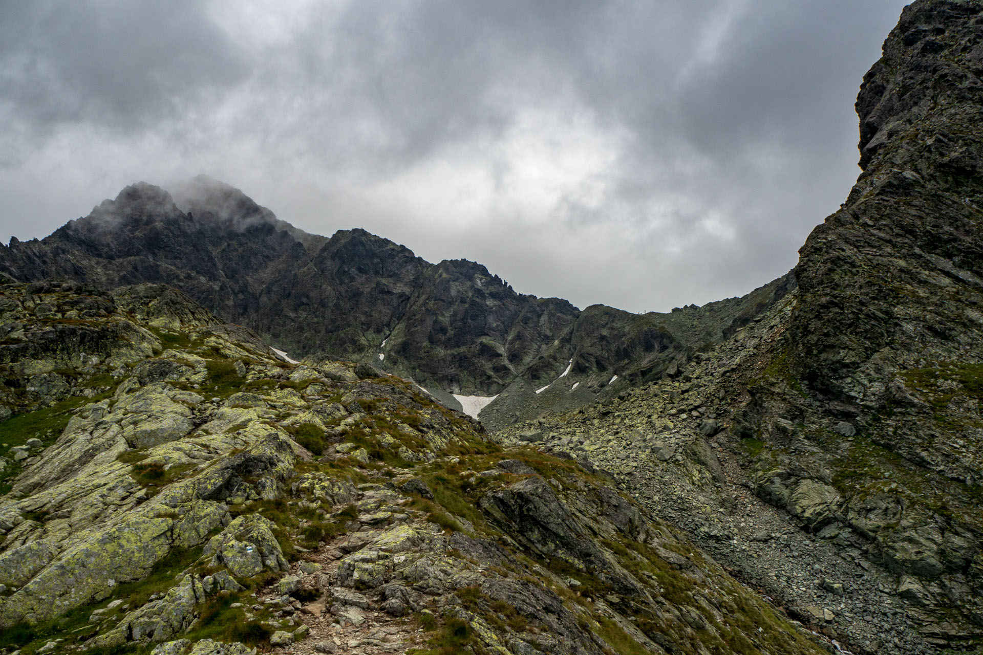 Poľský hrebeň z Lysej Poľany (Vysoké Tatry)