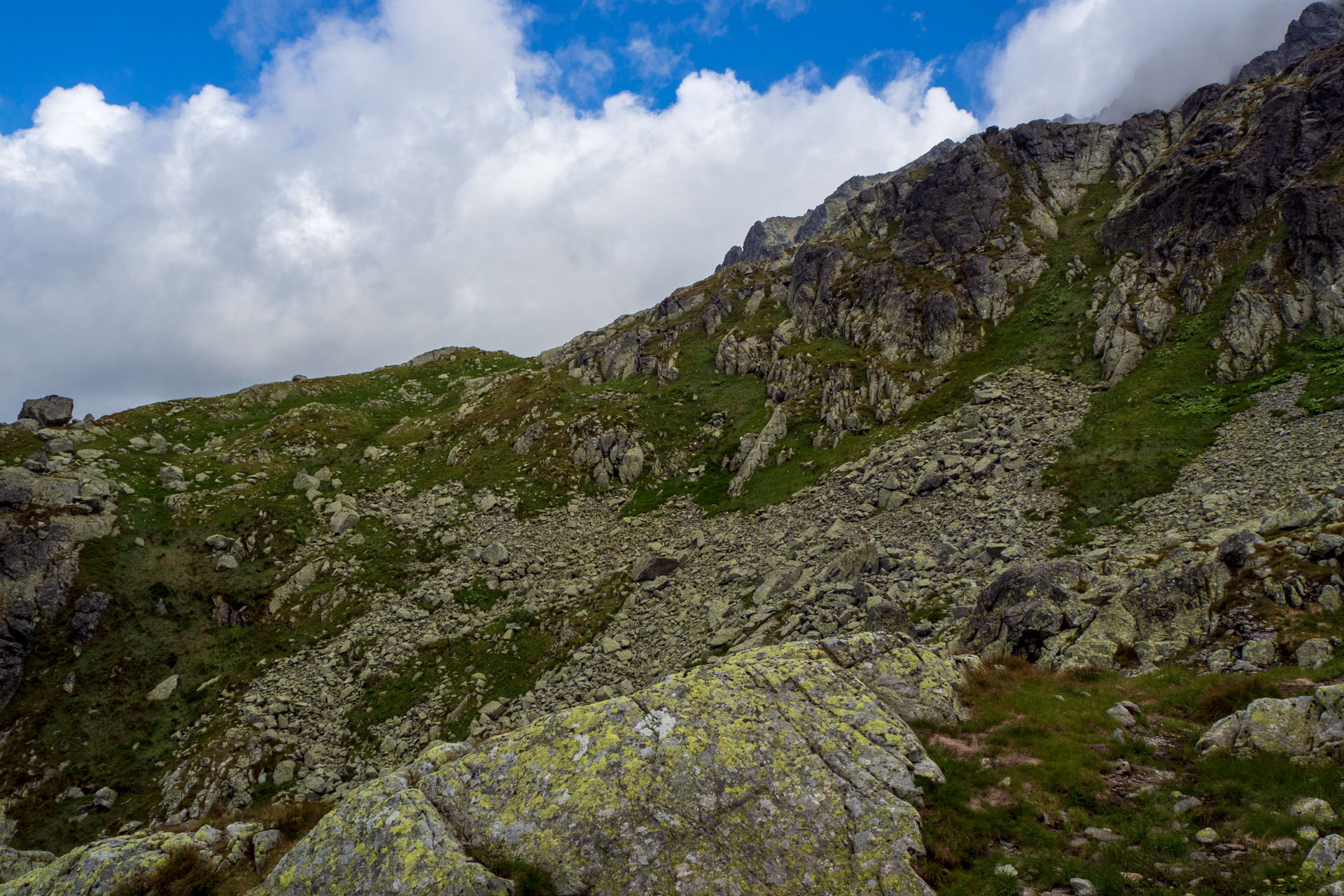 Poľský hrebeň z Lysej Poľany (Vysoké Tatry)