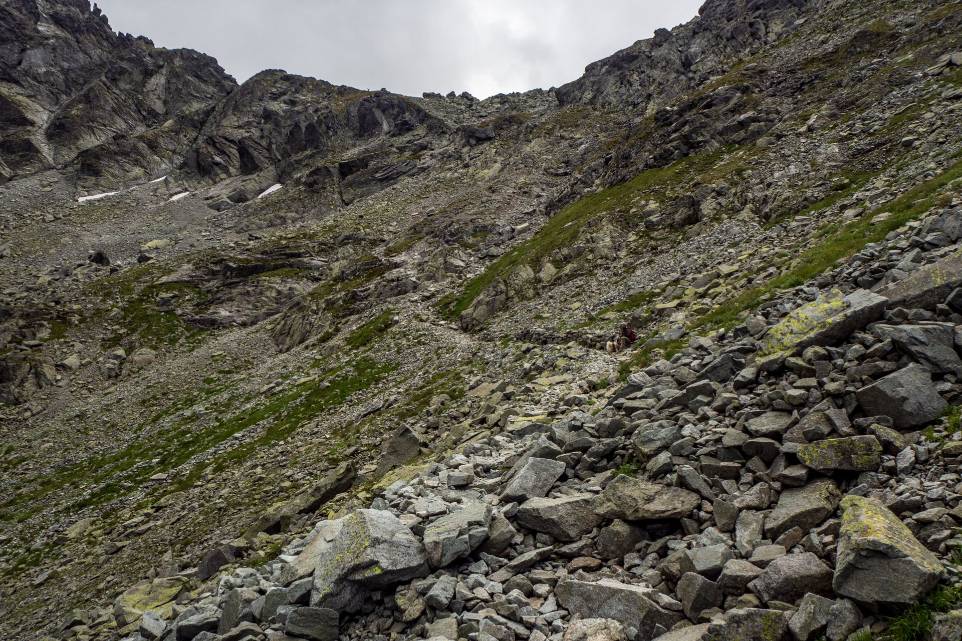 Poľský hrebeň z Lysej Poľany (Vysoké Tatry)