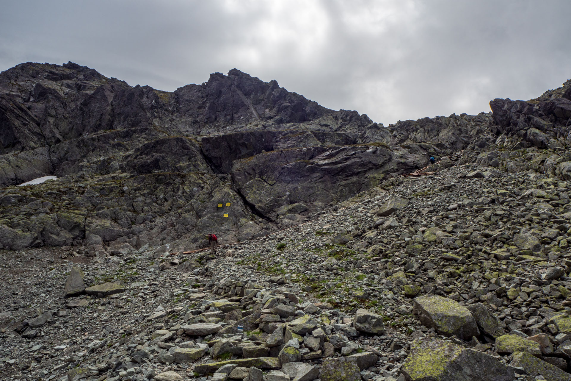 Poľský hrebeň z Lysej Poľany (Vysoké Tatry)