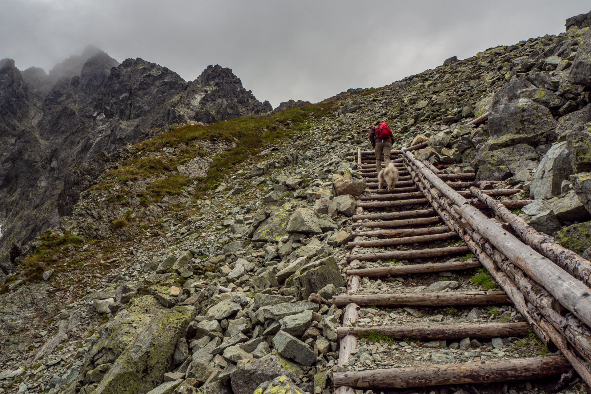 Poľský hrebeň z Lysej Poľany (Vysoké Tatry)