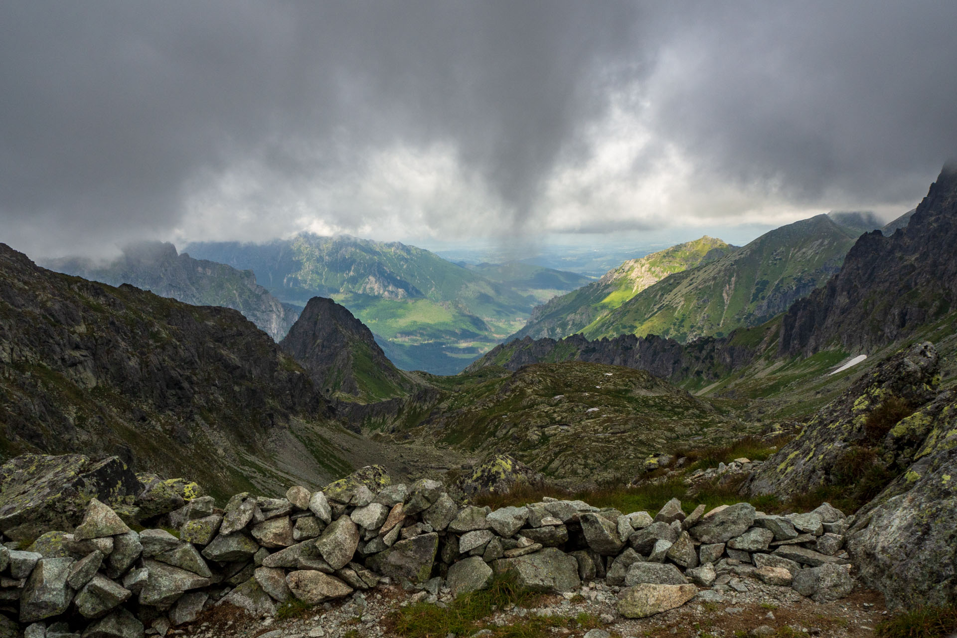 Poľský hrebeň z Lysej Poľany (Vysoké Tatry)