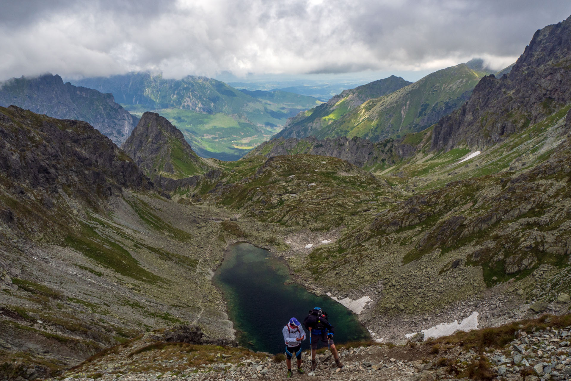 Poľský hrebeň z Lysej Poľany (Vysoké Tatry)