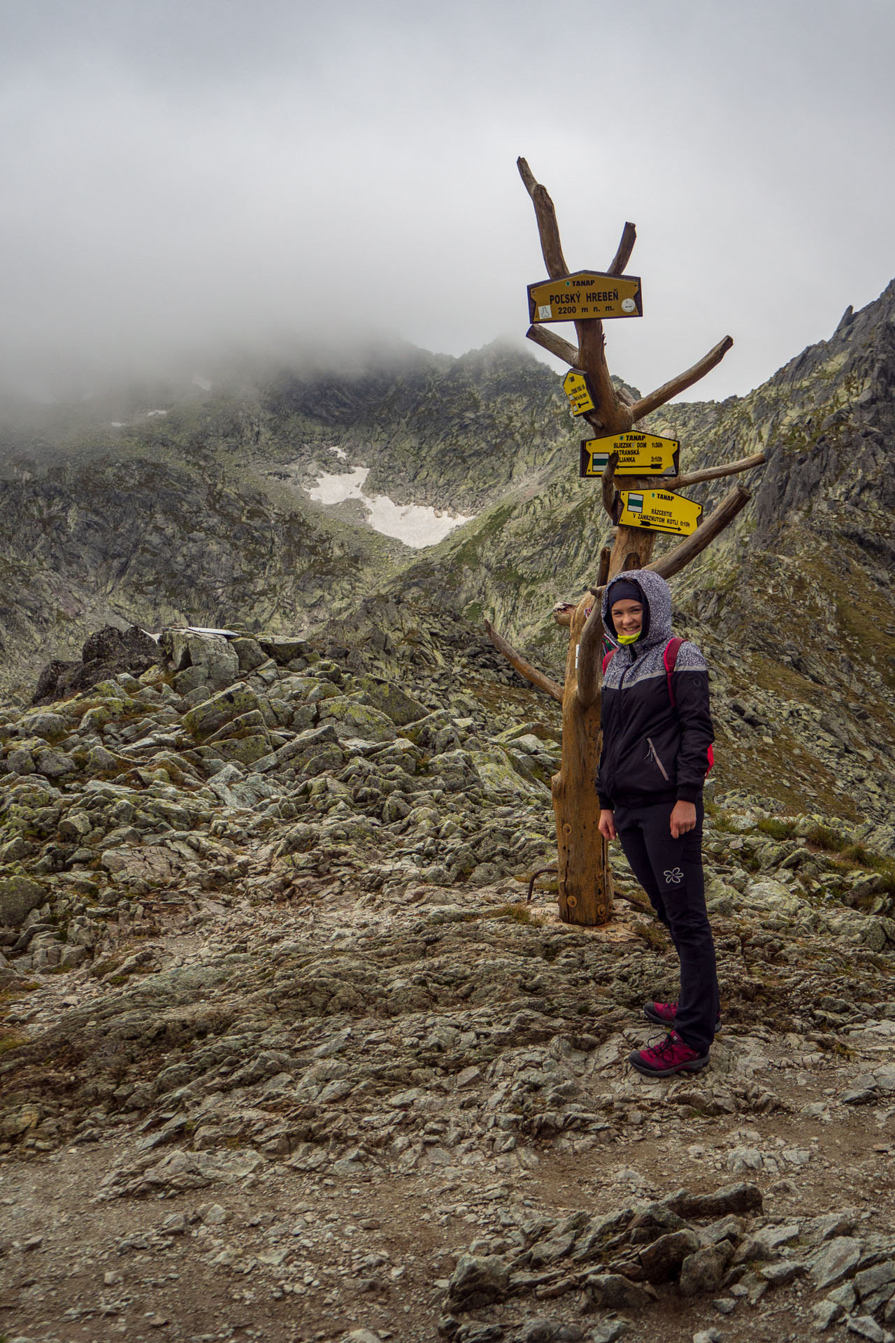 Poľský hrebeň z Lysej Poľany (Vysoké Tatry)