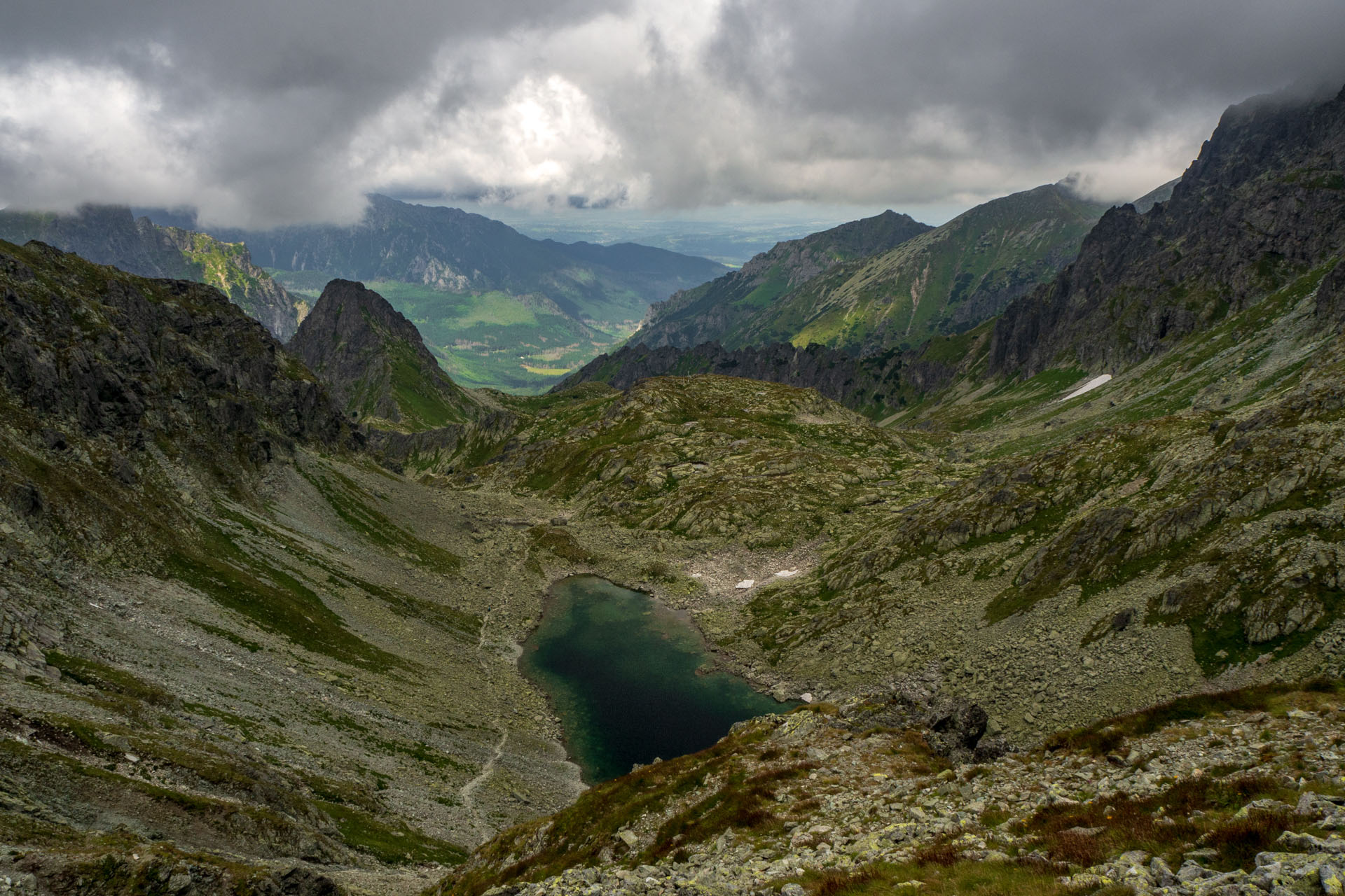 Poľský hrebeň z Lysej Poľany (Vysoké Tatry)