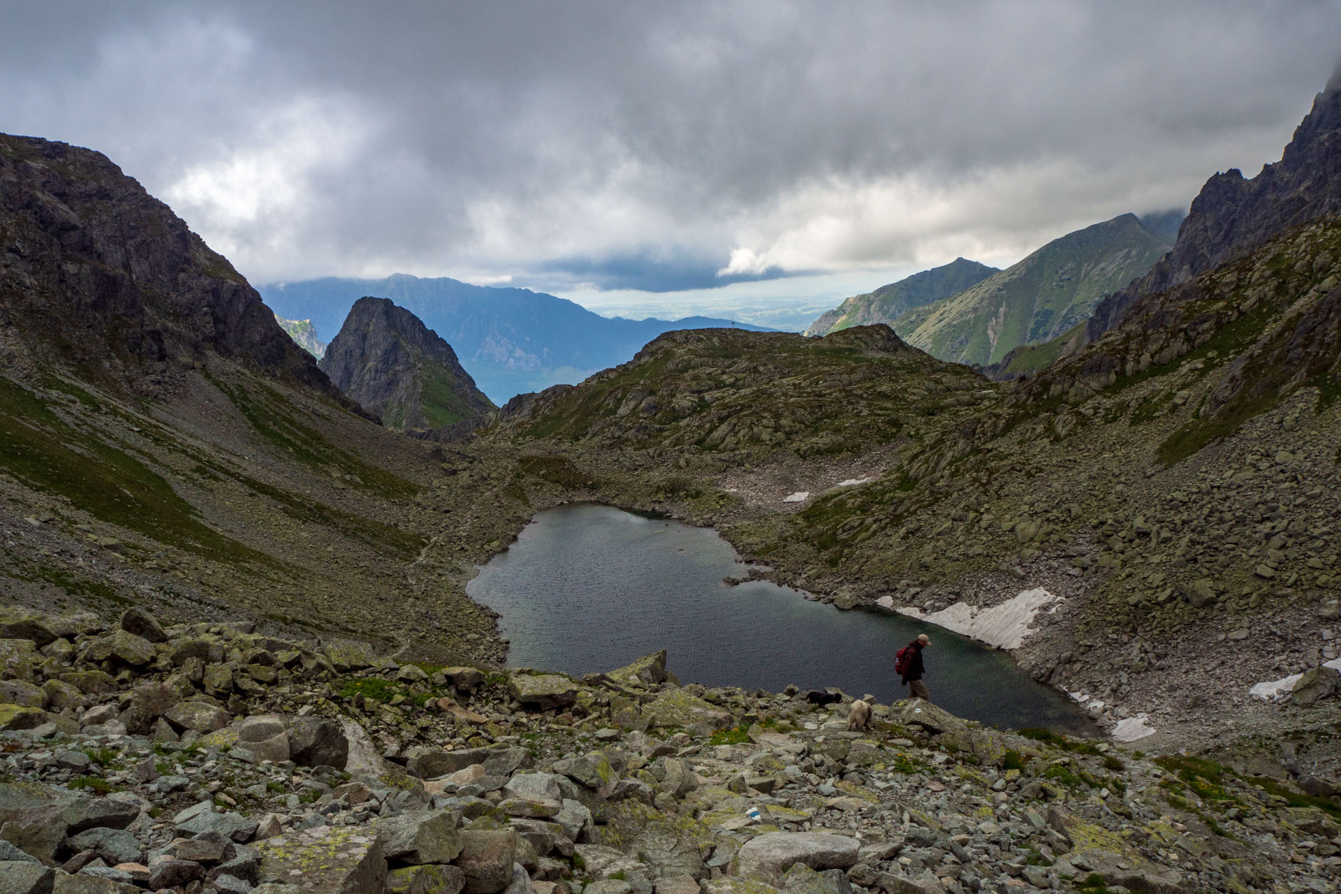 Poľský hrebeň z Lysej Poľany (Vysoké Tatry)