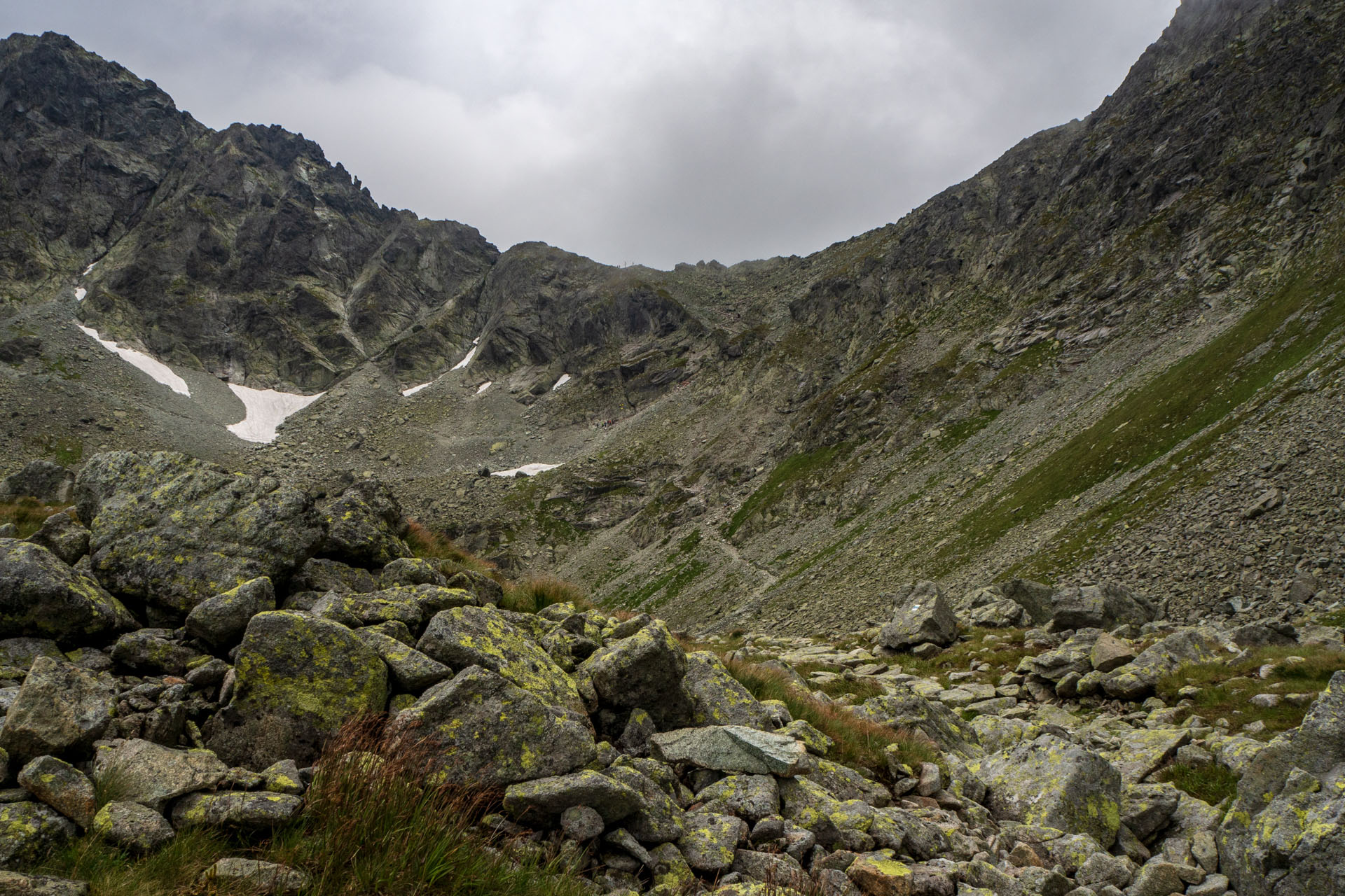 Poľský hrebeň z Lysej Poľany (Vysoké Tatry)