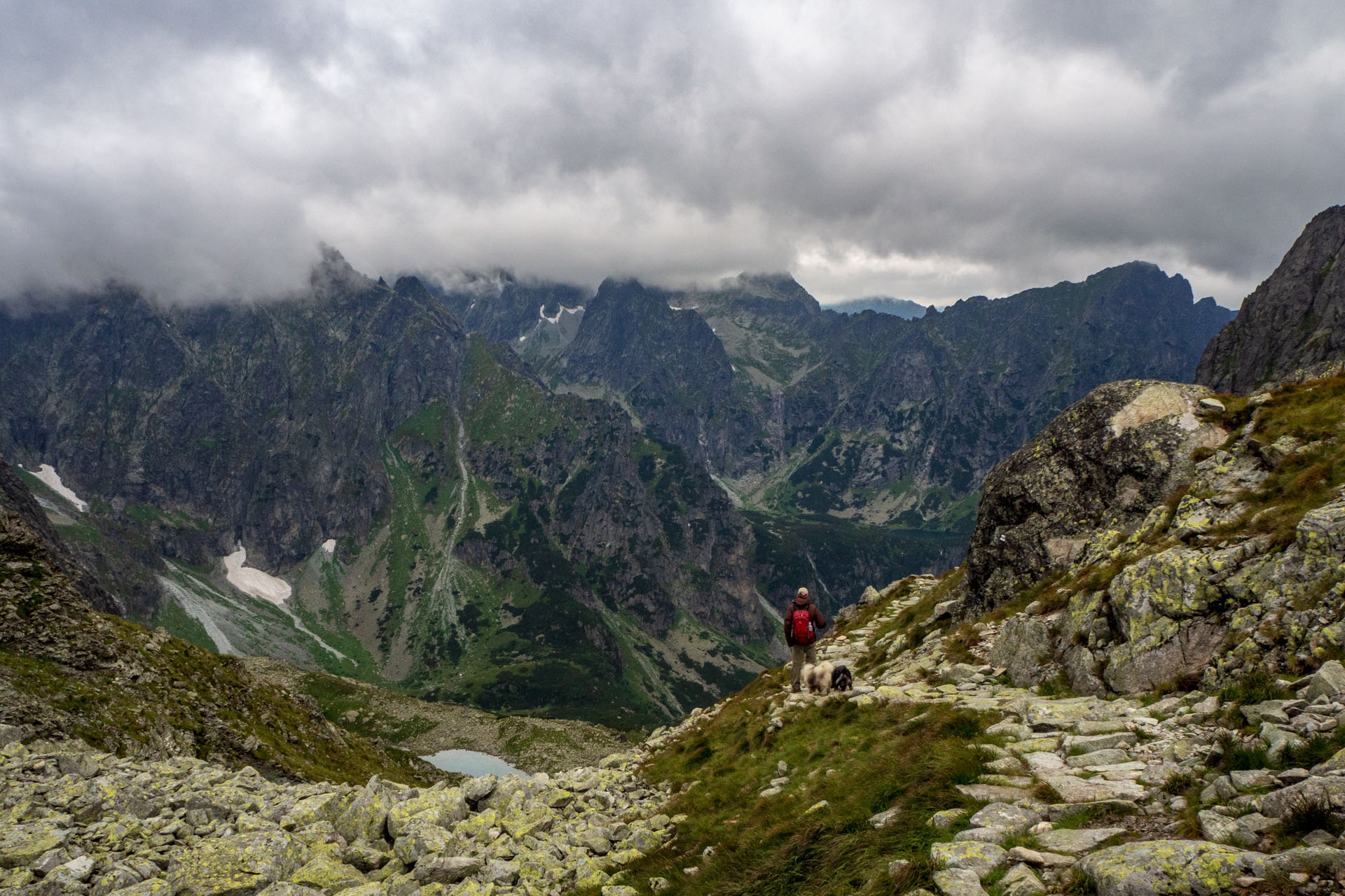 Poľský hrebeň z Lysej Poľany (Vysoké Tatry)