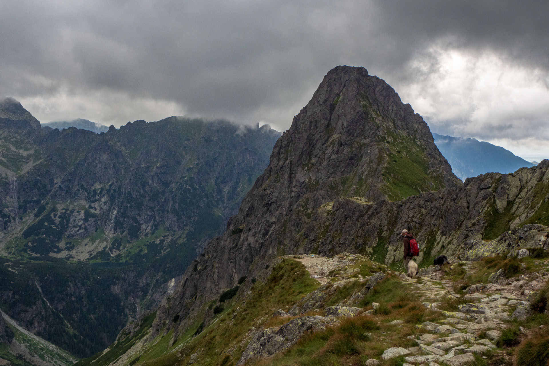 Poľský hrebeň z Lysej Poľany (Vysoké Tatry)