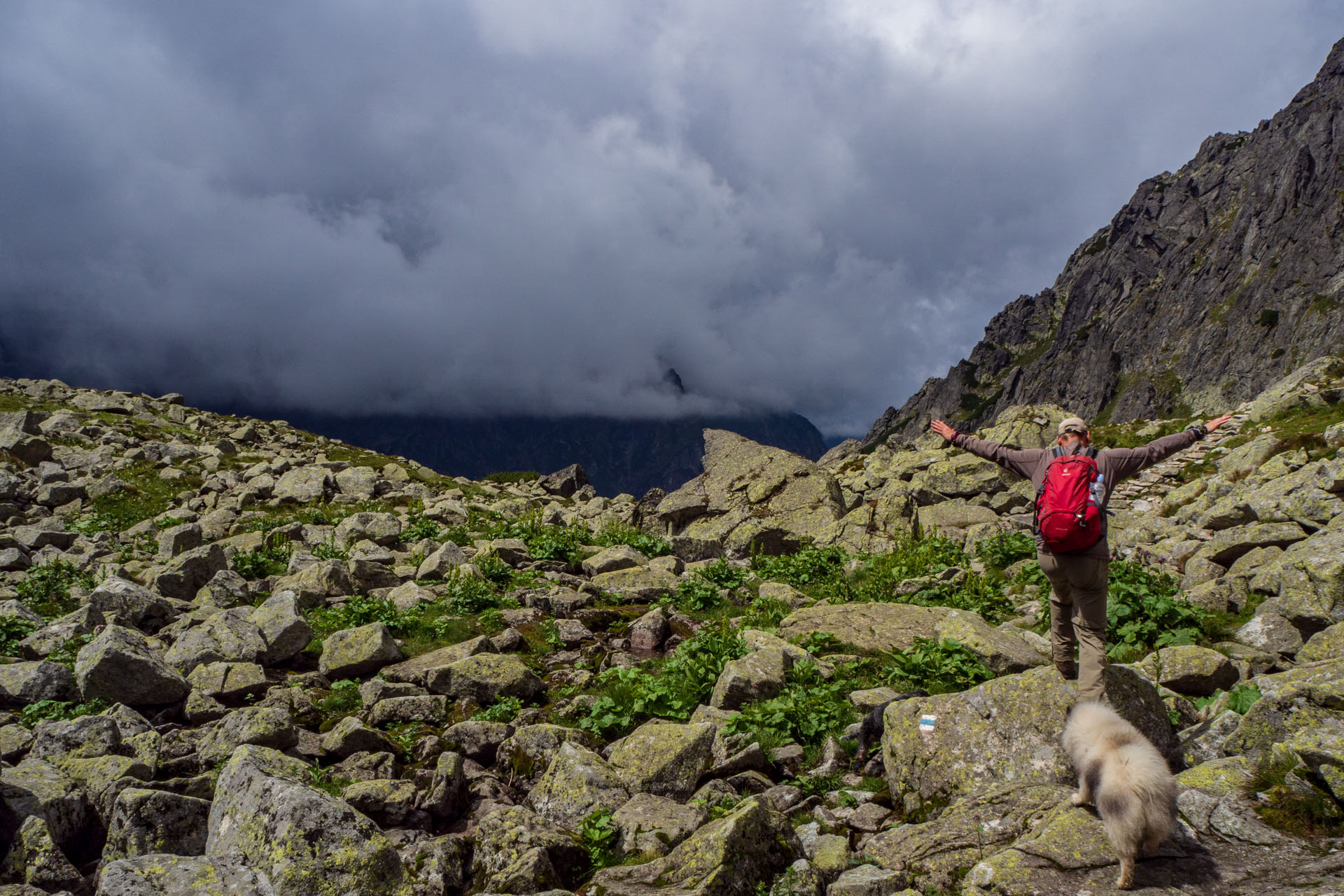 Poľský hrebeň z Lysej Poľany (Vysoké Tatry)