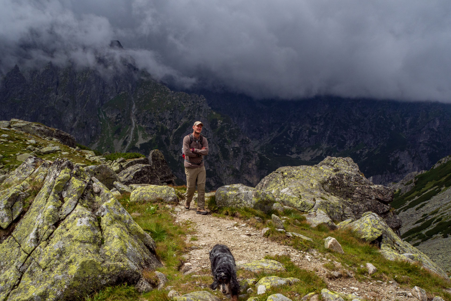 Poľský hrebeň z Lysej Poľany (Vysoké Tatry)