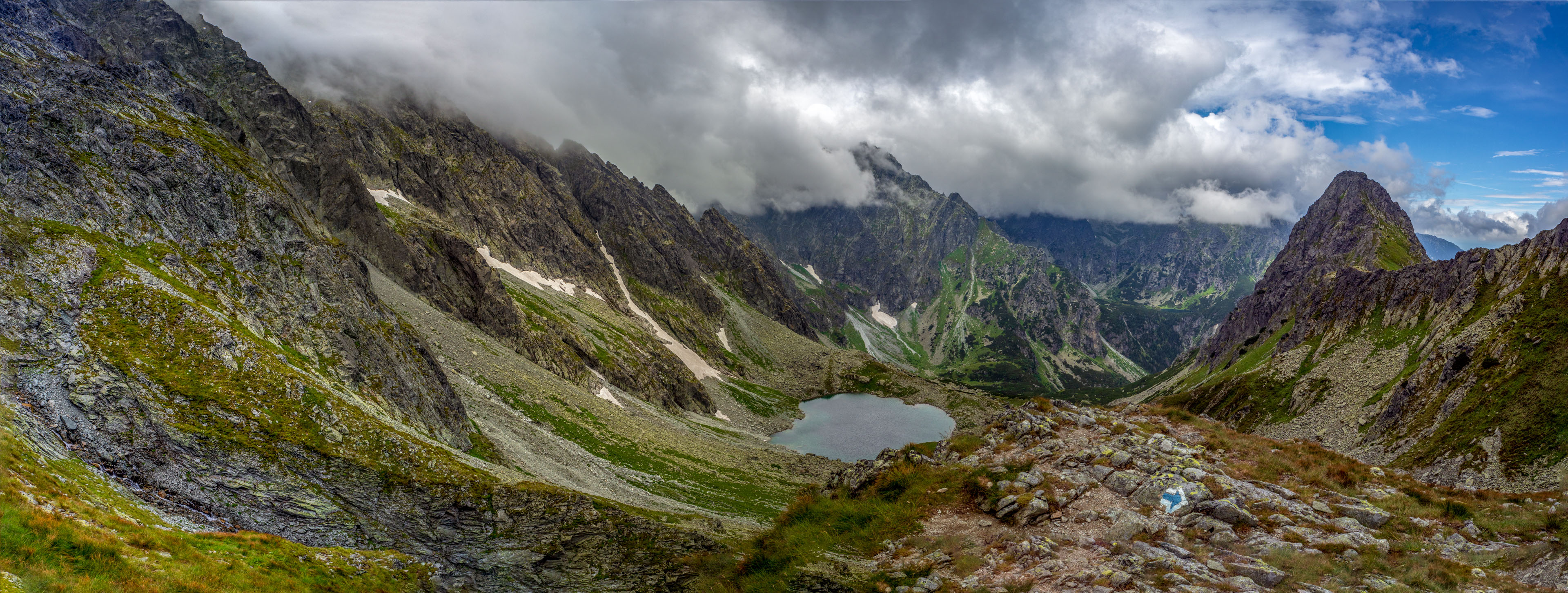 Litvorové pleso - panoráma II.