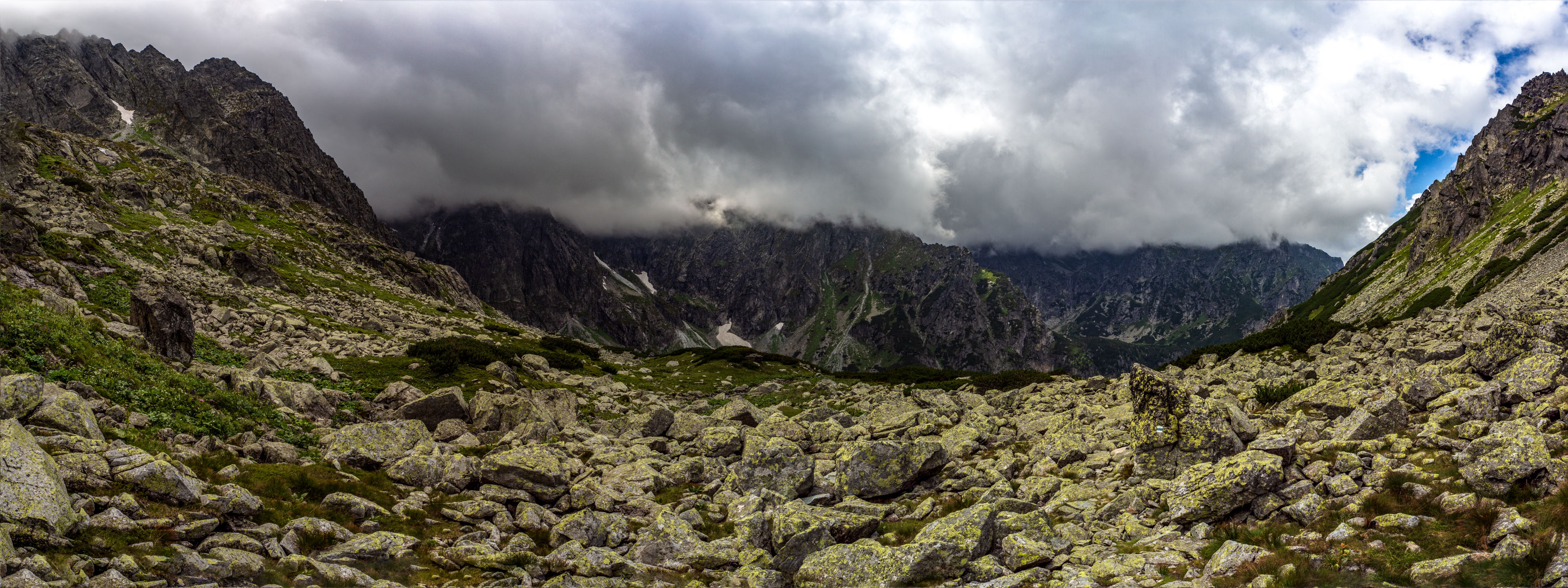 Poľský hrebeň z Lysej Poľany (Vysoké Tatry)