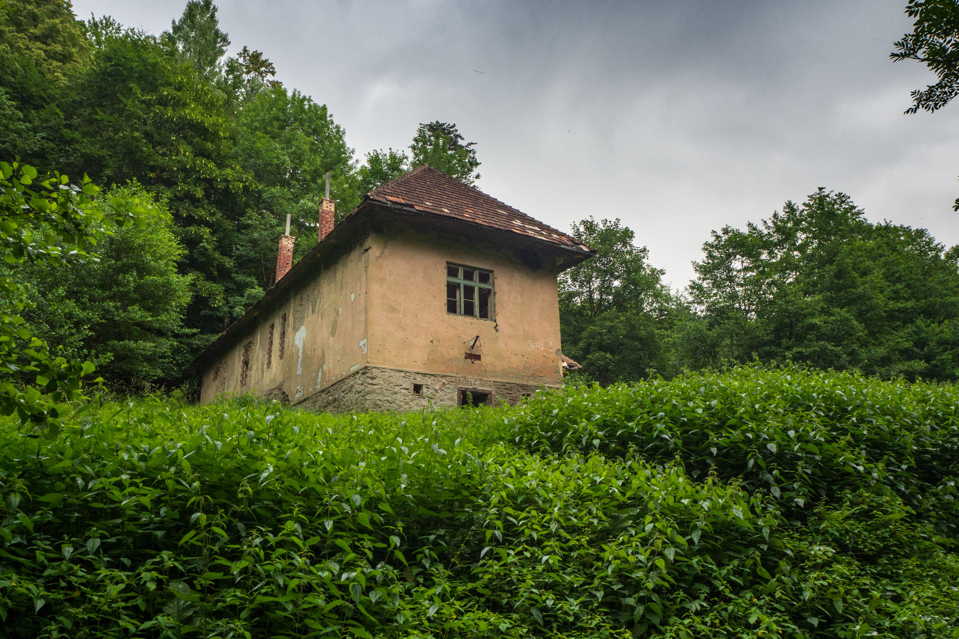 Skalisko z Uhornianskeho sedla (Volovské vrchy)