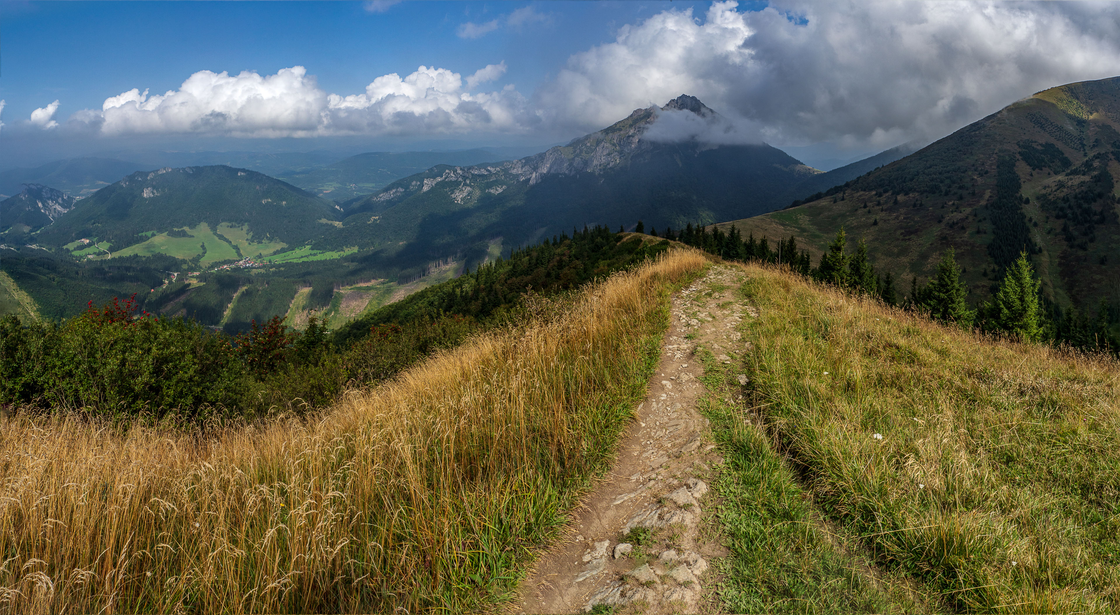 Stoh zo Snilovského sedla (Malá Fatra)