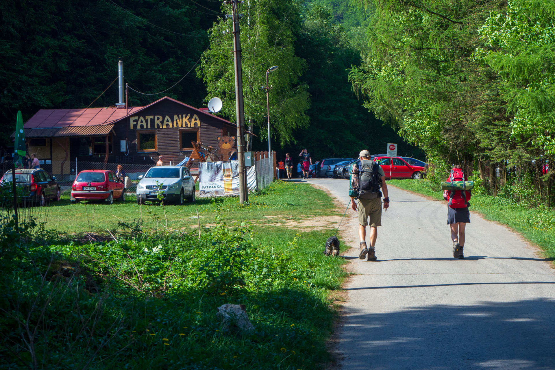 Šútovský vodopád a Chata pod Chlebom z Rieky (Malá Fatra)