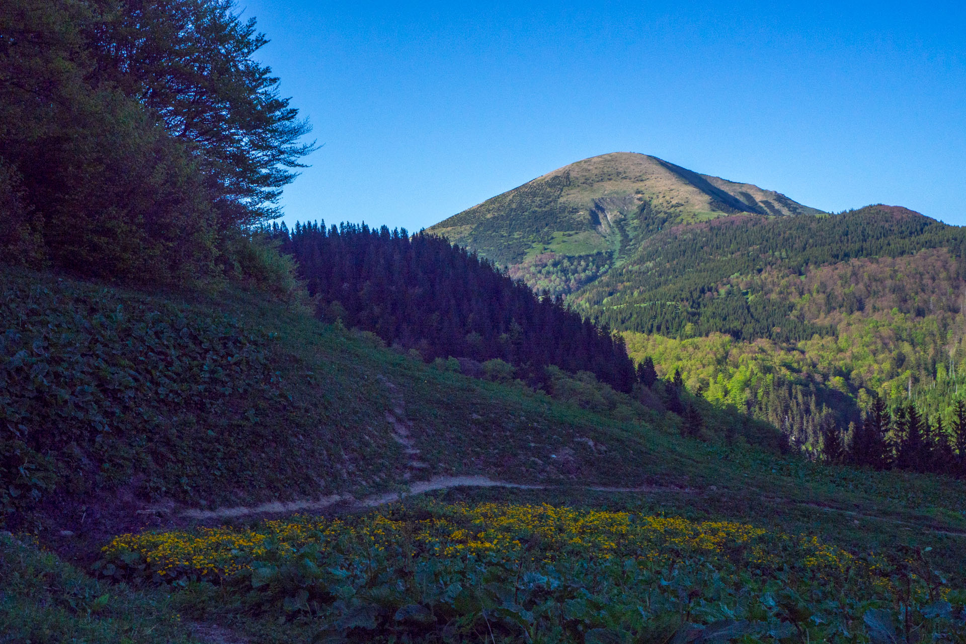 Šútovský vodopád a Chata pod Chlebom z Rieky (Malá Fatra)