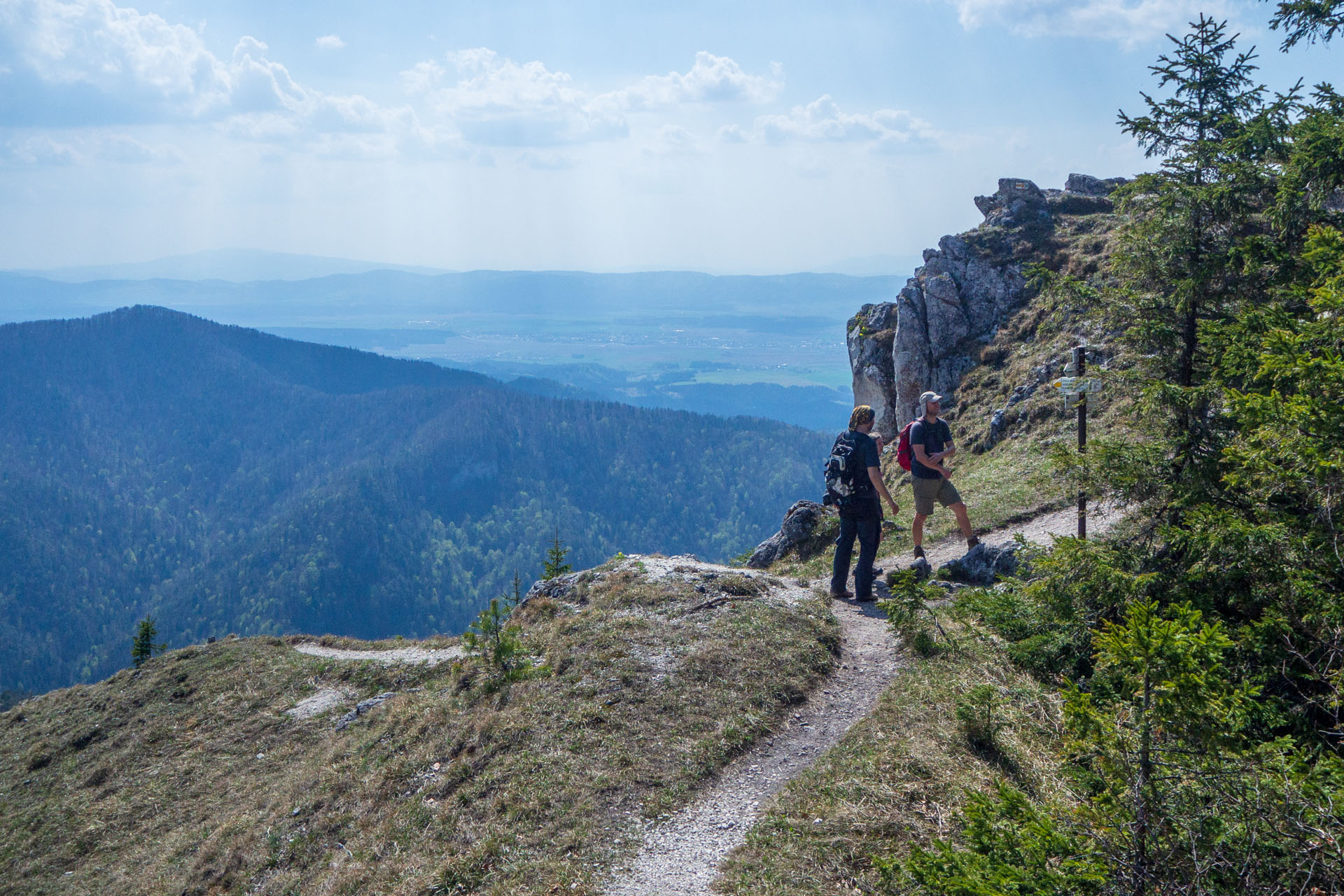 Tlstá a Ostrá z Konského dolu, ústia (Veľká Fatra)