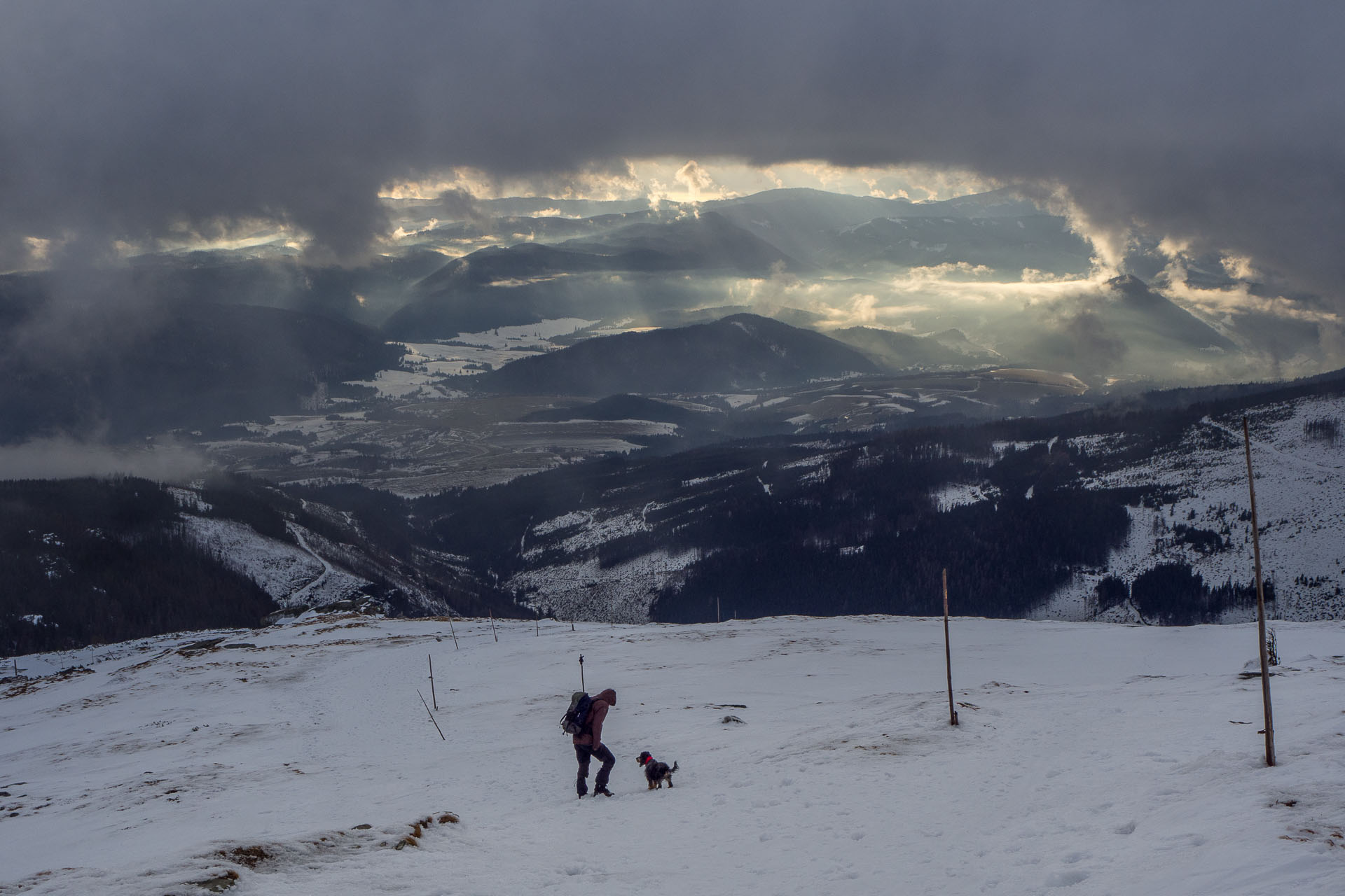 Kráľova hoľa zo Šumiaca (Nízke Tatry)