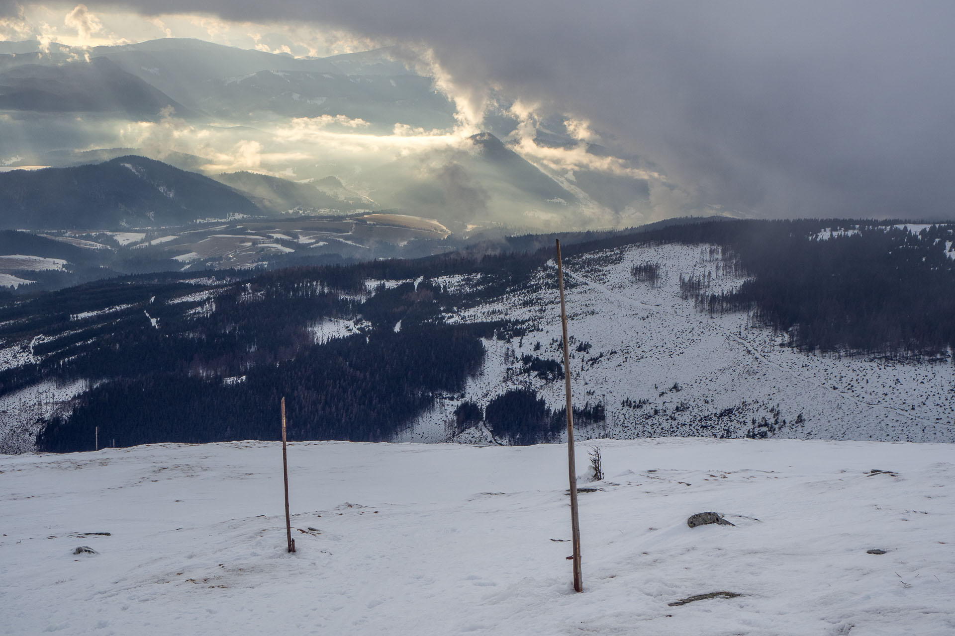 Kráľova hoľa zo Šumiaca (Nízke Tatry)