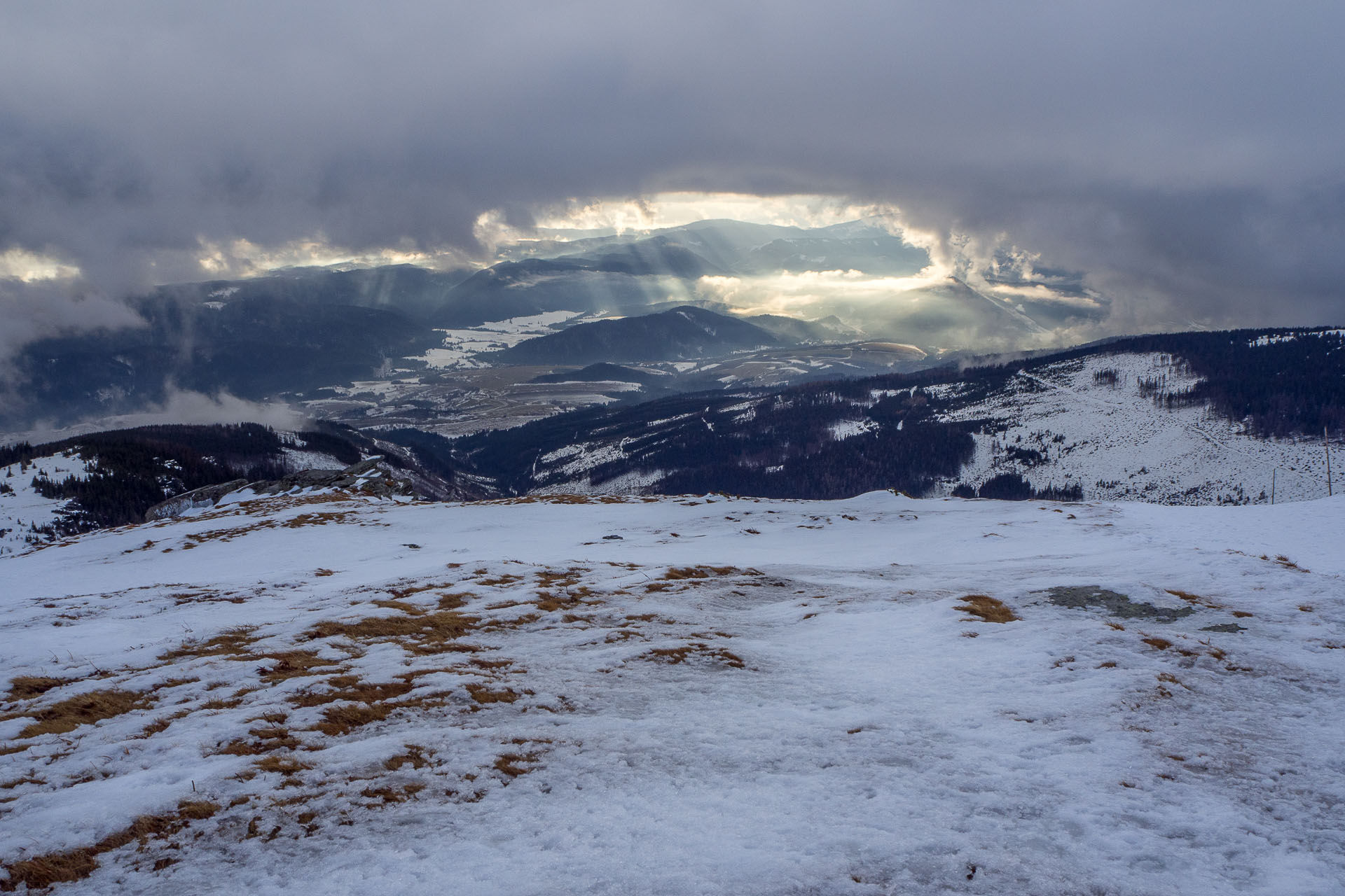 Kráľova hoľa zo Šumiaca (Nízke Tatry)