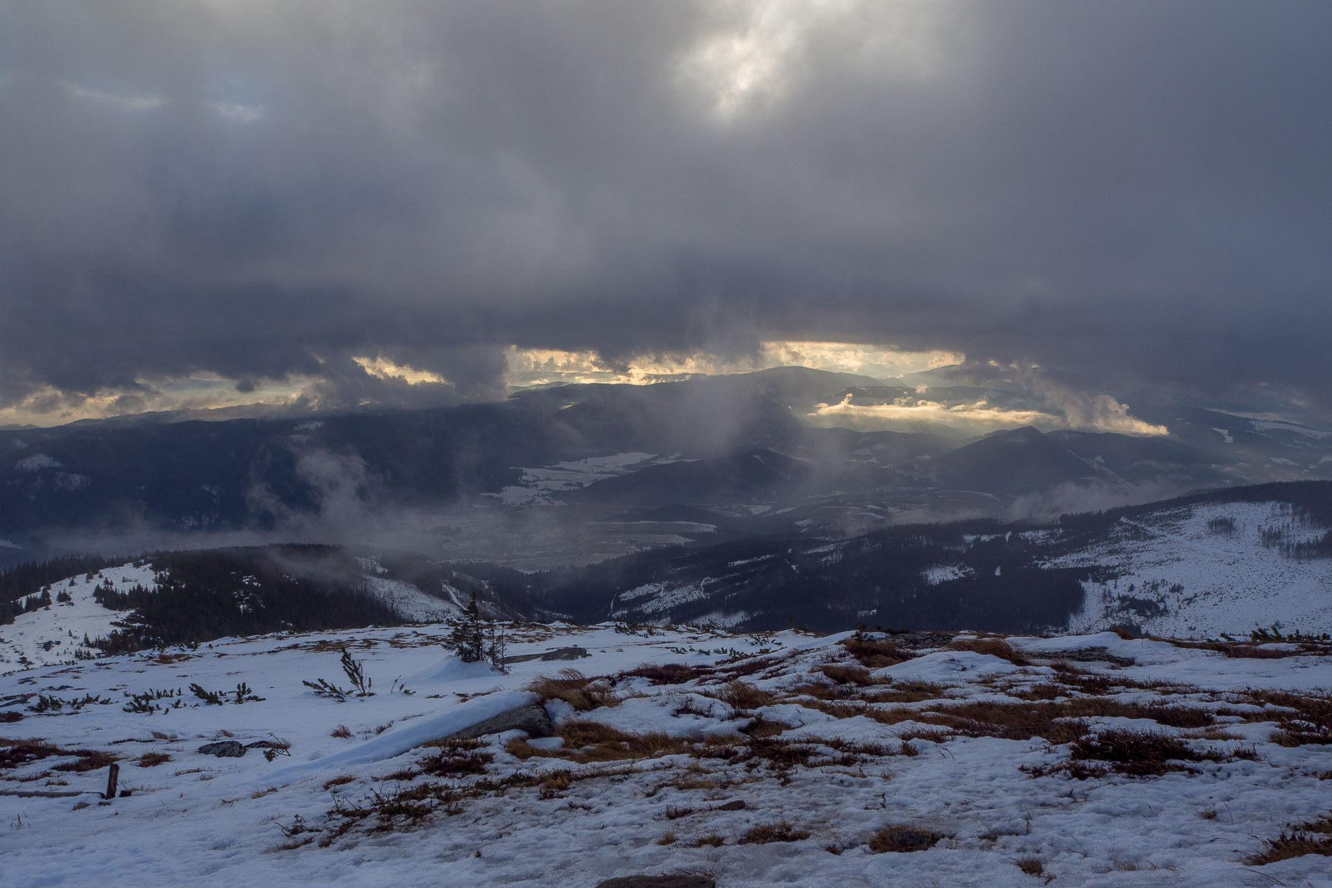 Kráľova hoľa zo Šumiaca (Nízke Tatry)