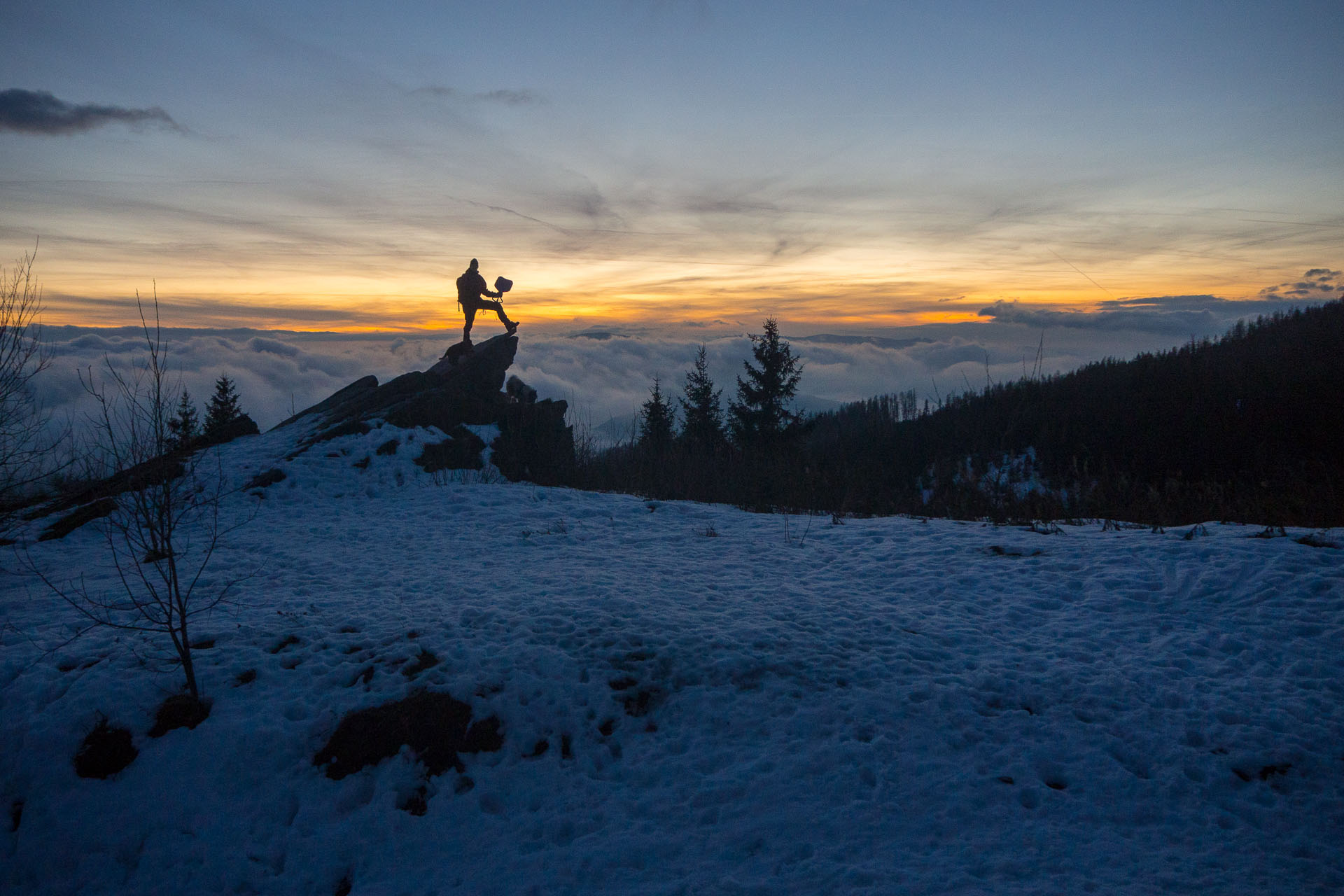 Kráľova hoľa zo Šumiaca (Nízke Tatry)