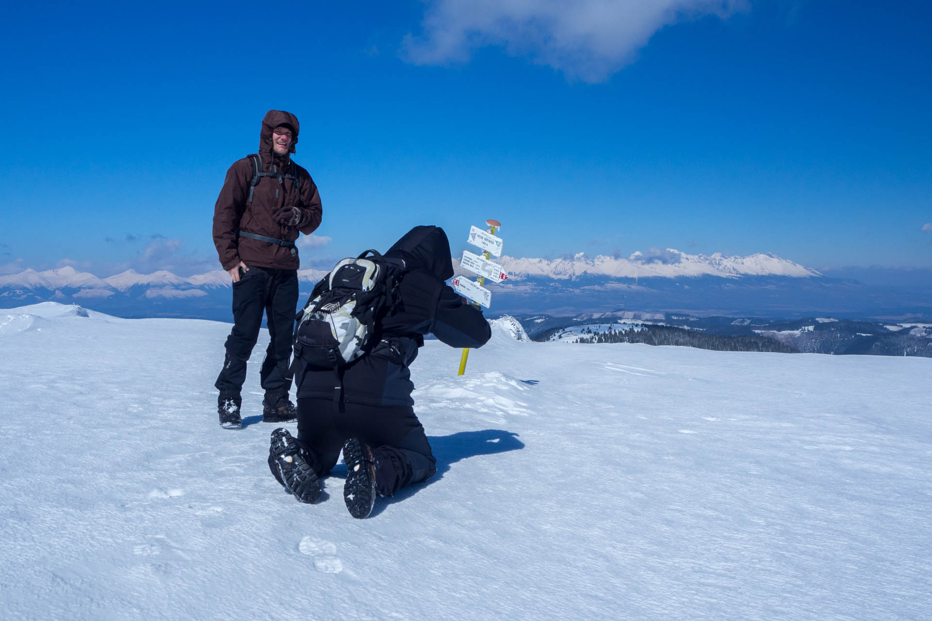 Veľkonočná Veľká Vápenica z Heľpy (Nízke Tatry)