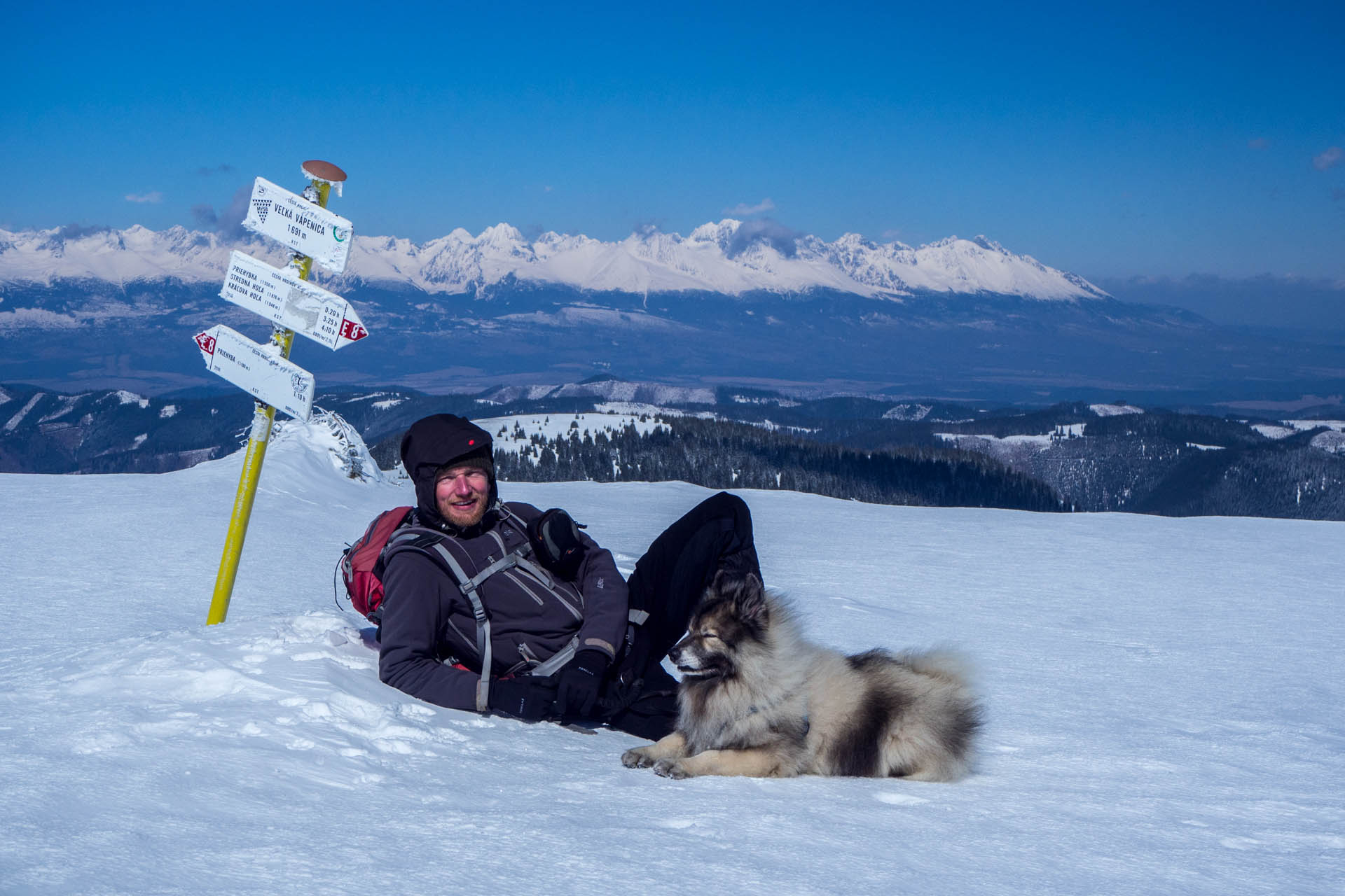 Veľkonočná Veľká Vápenica z Heľpy (Nízke Tatry)