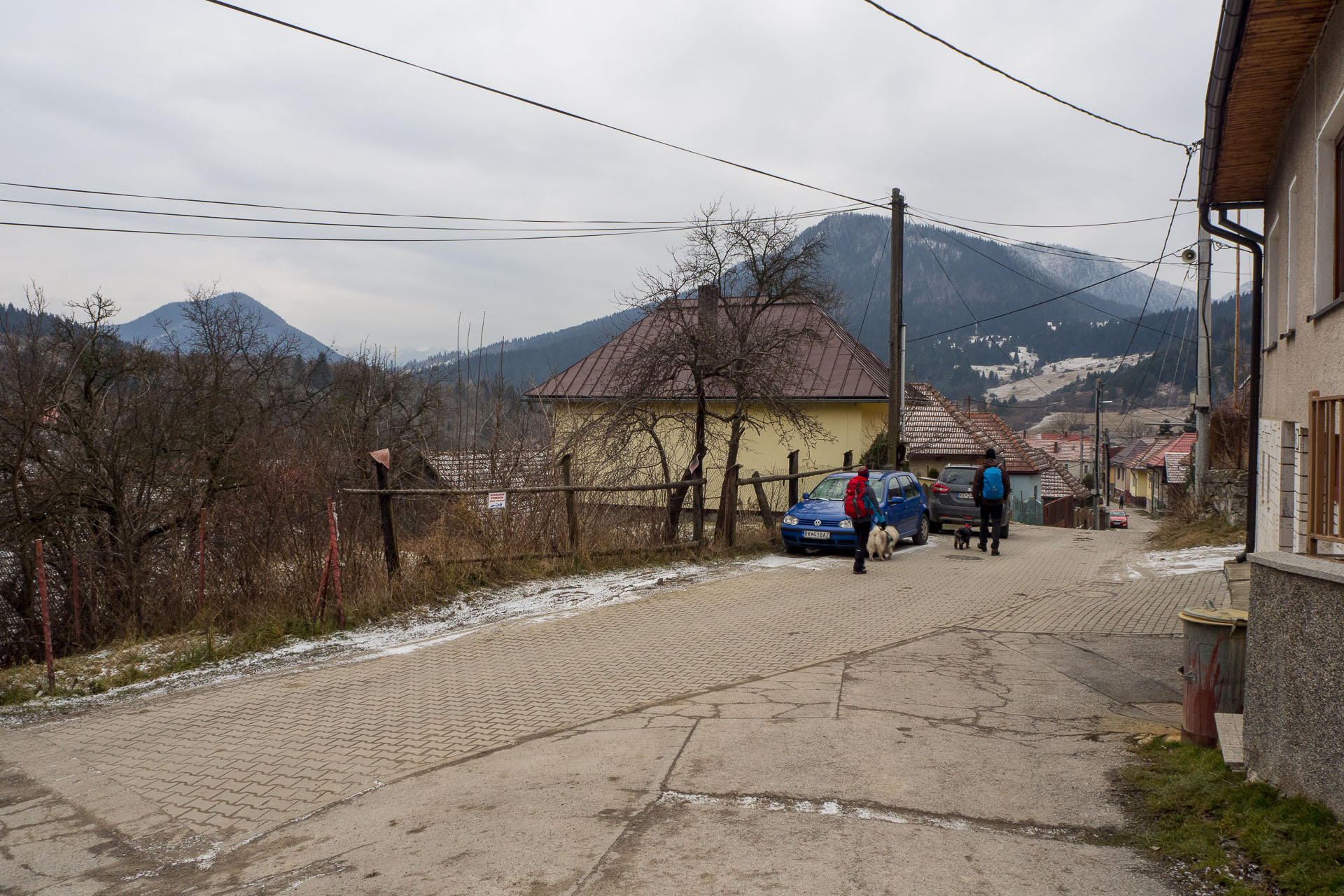 Veľký Choč z Valaskej Dubovej (Chočské vrchy)