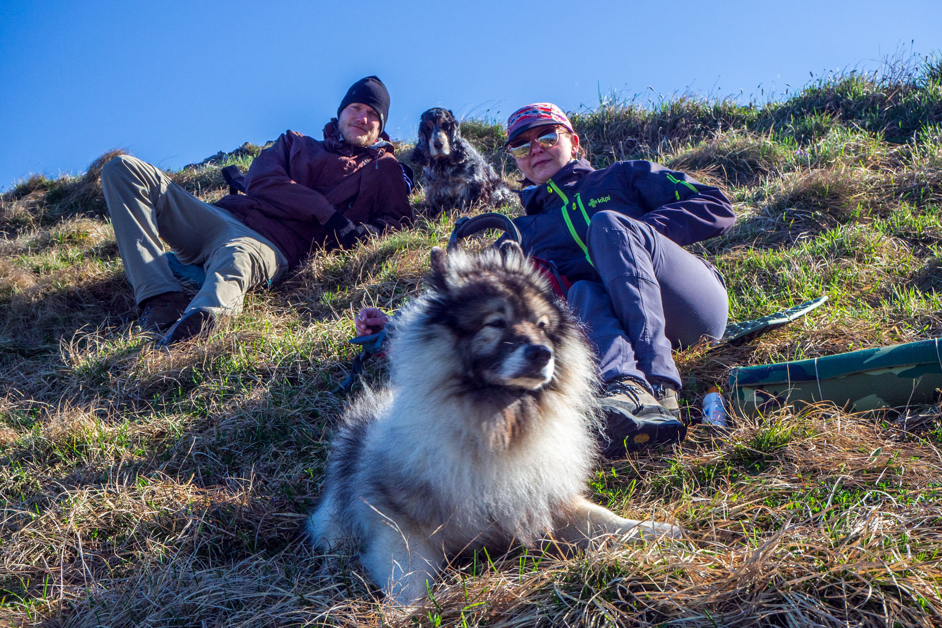 Veľký a Malý Kriváň z Chaty pod Chlebom (Malá Fatra)