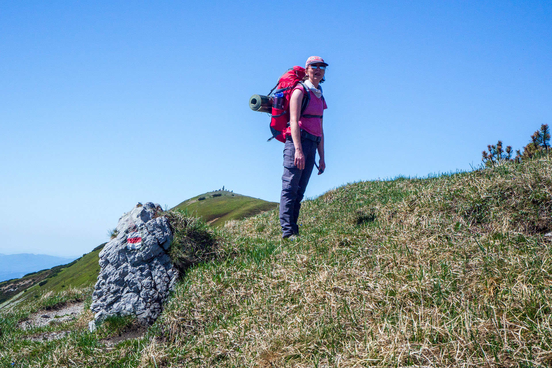 Veľký a Malý Kriváň z Chaty pod Chlebom (Malá Fatra)