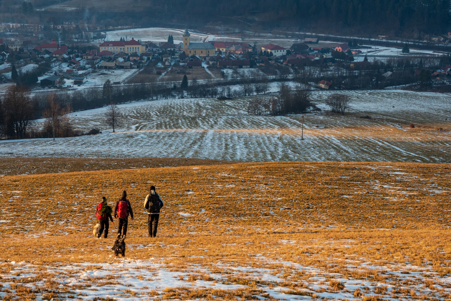 Vianočná kapustnica na Kloptani (Volovské vrchy)