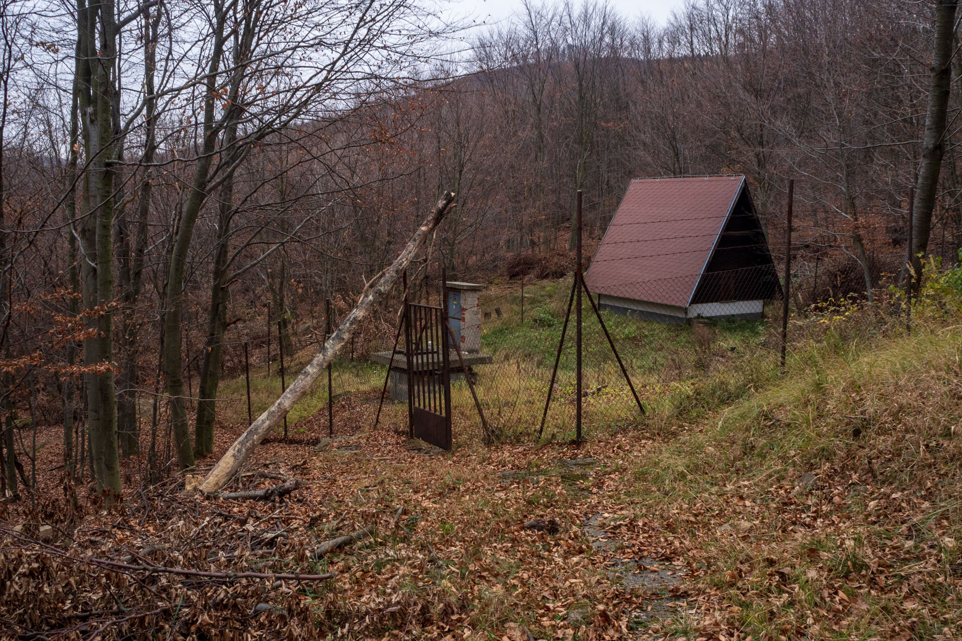 Vyhliadka pod Bradlom a Dobrák (Slanské vrchy)