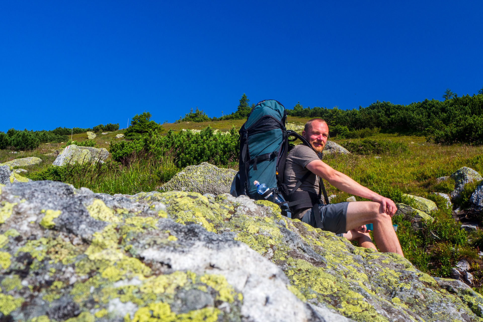 Z Hiadeľského sedla na Ďurkovú (Nízke Tatry)