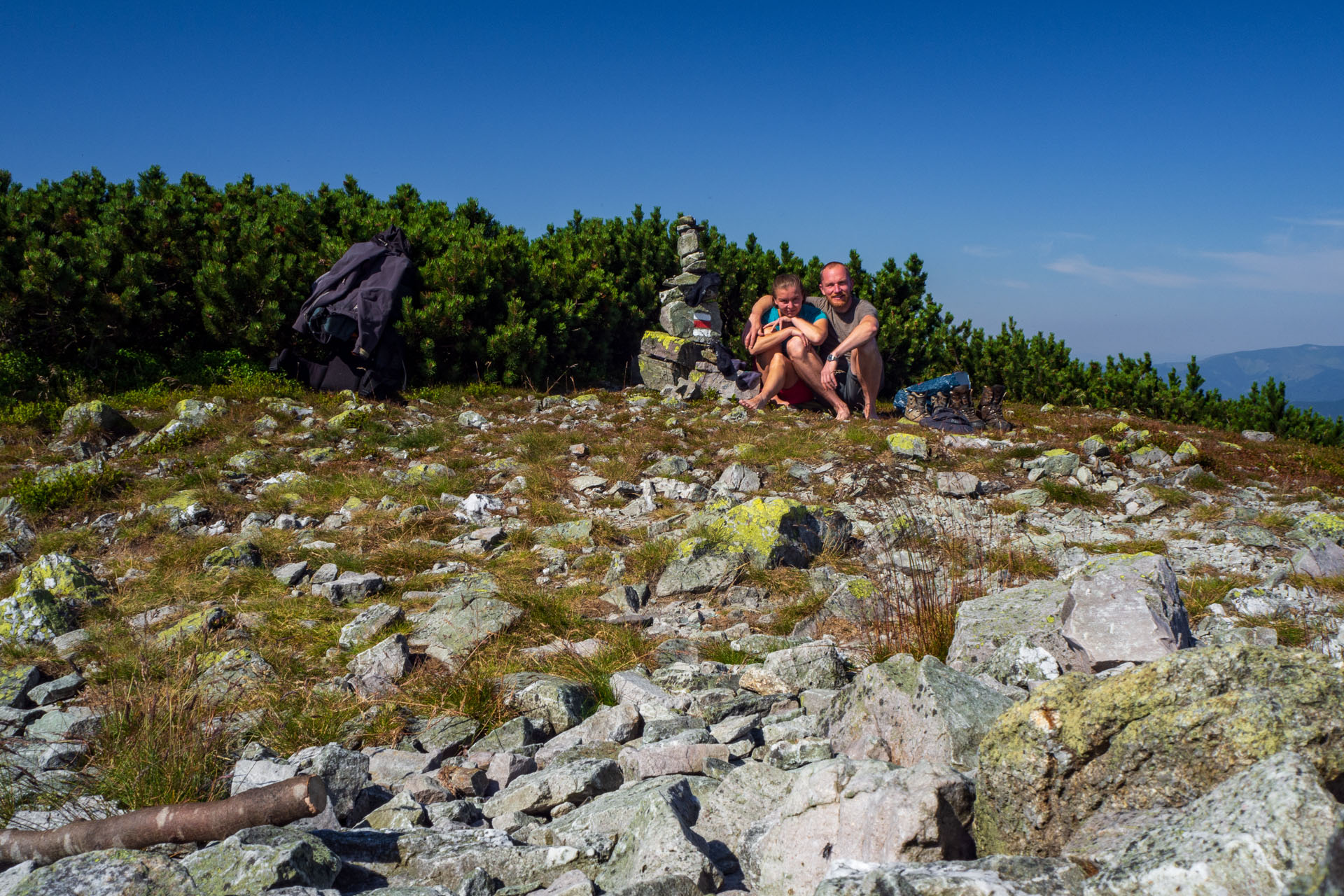 Z Hiadeľského sedla na Ďurkovú (Nízke Tatry)