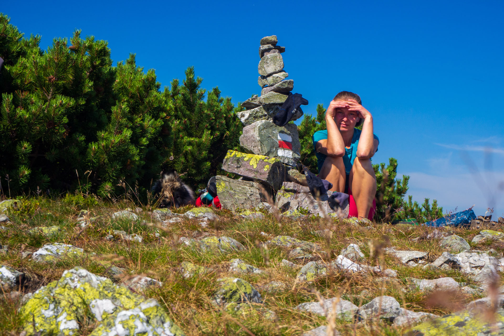 Z Hiadeľského sedla na Ďurkovú (Nízke Tatry)