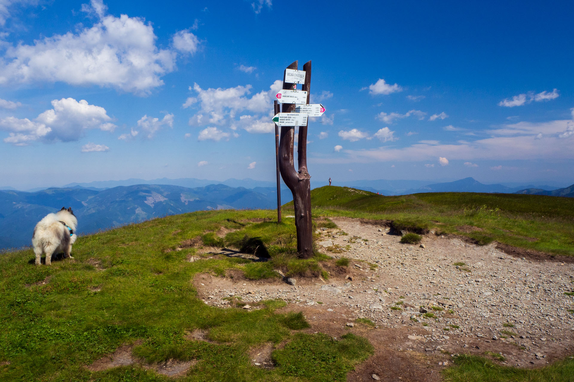 Z Hiadeľského sedla na Ďurkovú (Nízke Tatry)