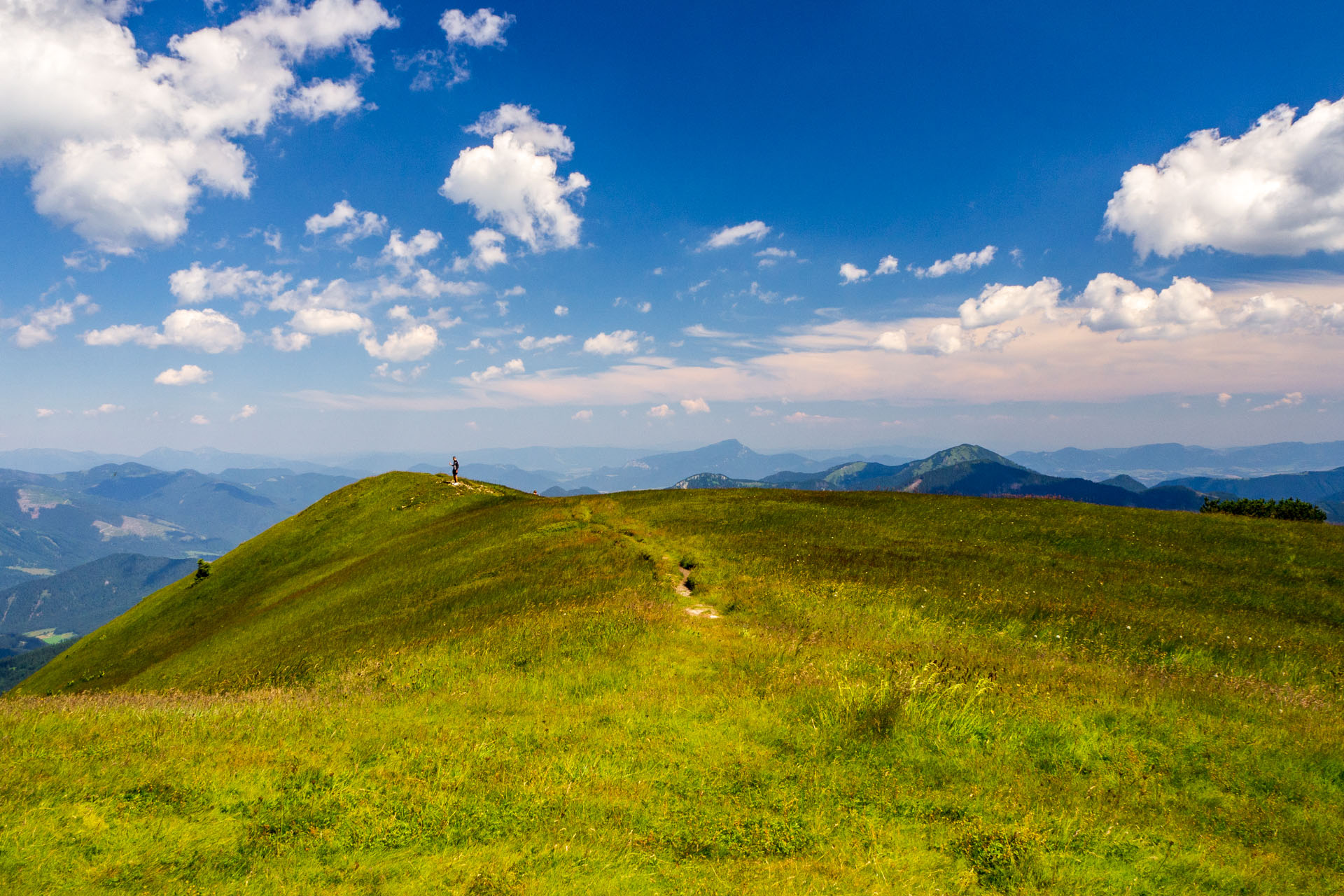 Z Hiadeľského sedla na Ďurkovú (Nízke Tatry)