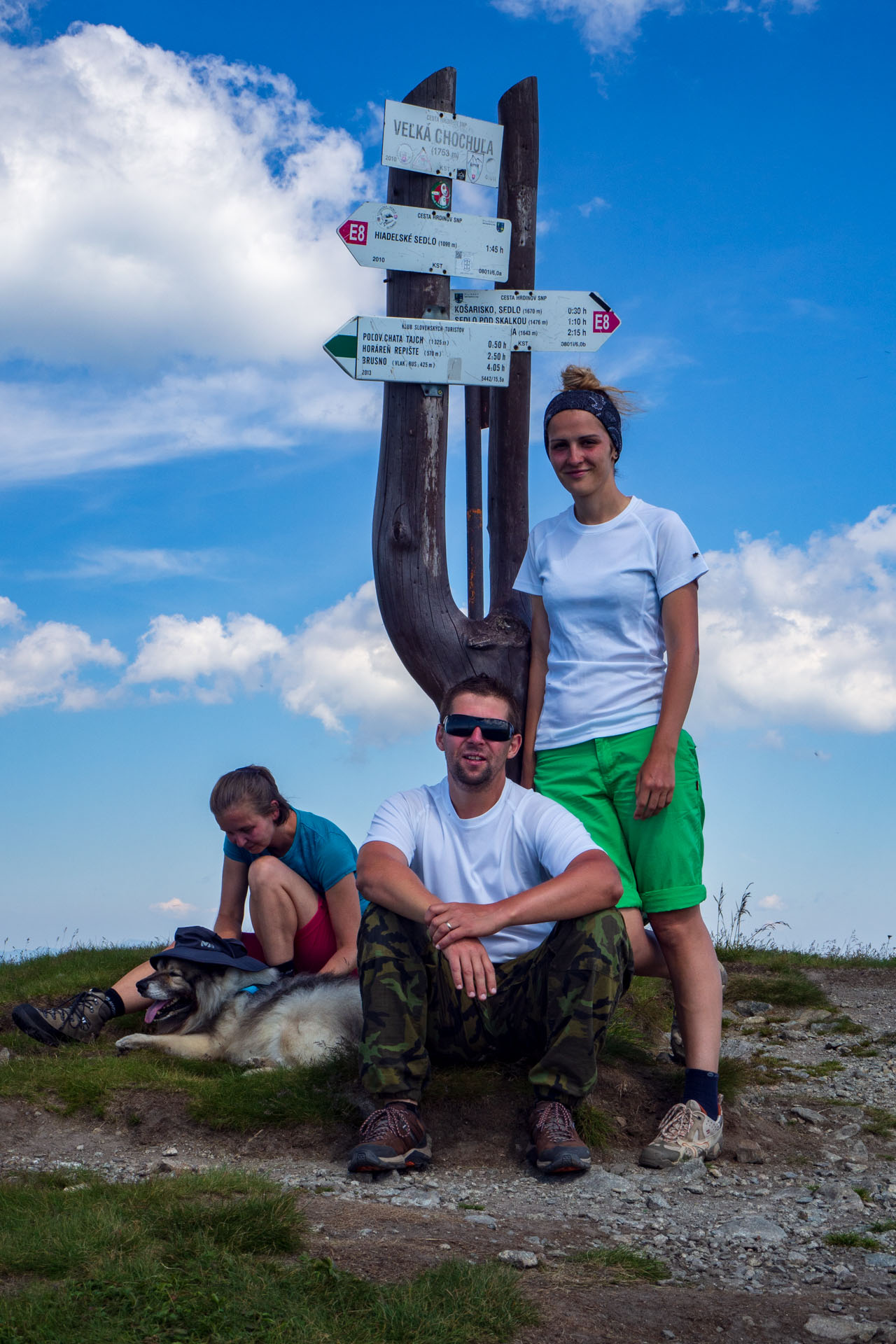 Z Hiadeľského sedla na Ďurkovú (Nízke Tatry)