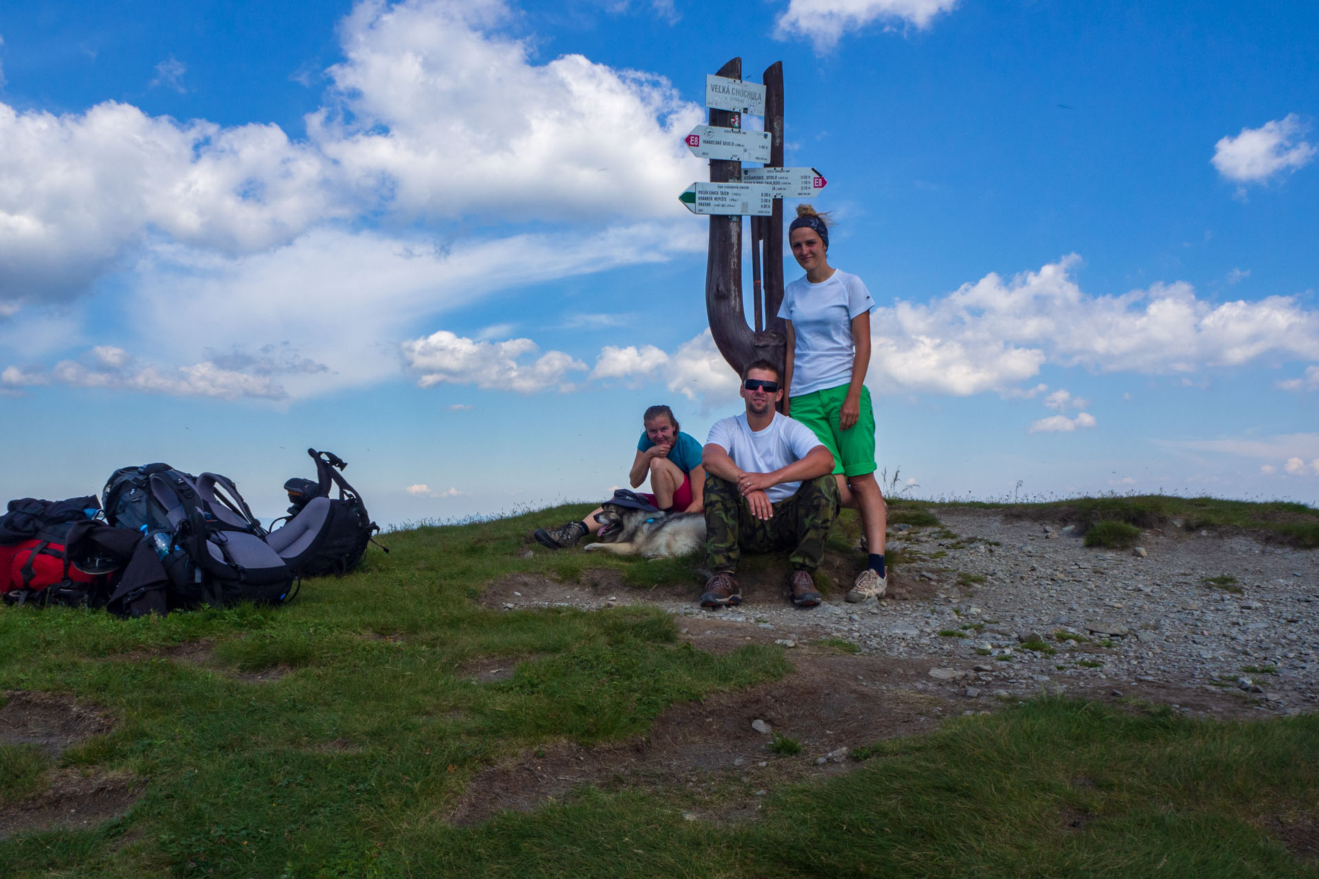 Z Hiadeľského sedla na Ďurkovú (Nízke Tatry)