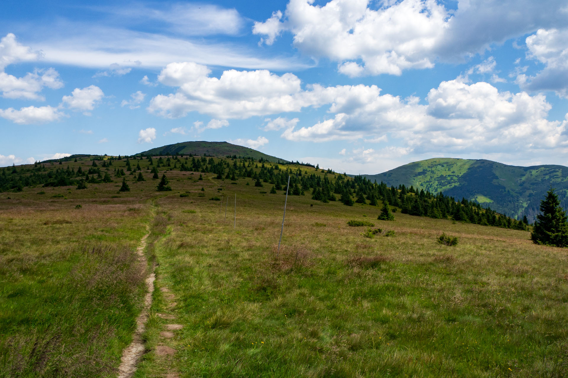 Z Hiadeľského sedla na Ďurkovú (Nízke Tatry)